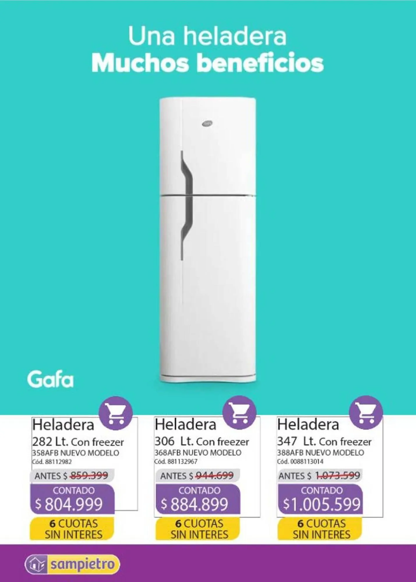 Ofertas de Catálogo Sampietro 16 de diciembre al 31 de diciembre 2024 - Página 48 del catálogo