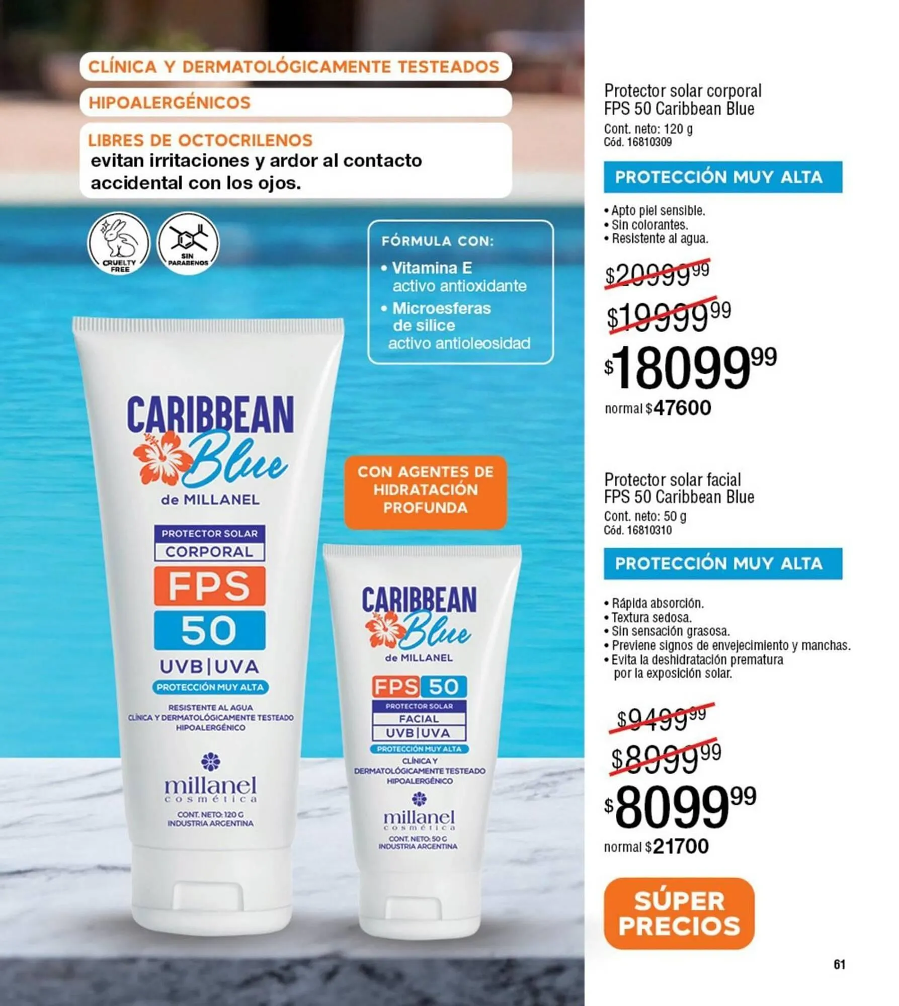 Ofertas de Catálogo Millanel Cosmética 3 de marzo al 30 de marzo 2025 - Página 61 del catálogo