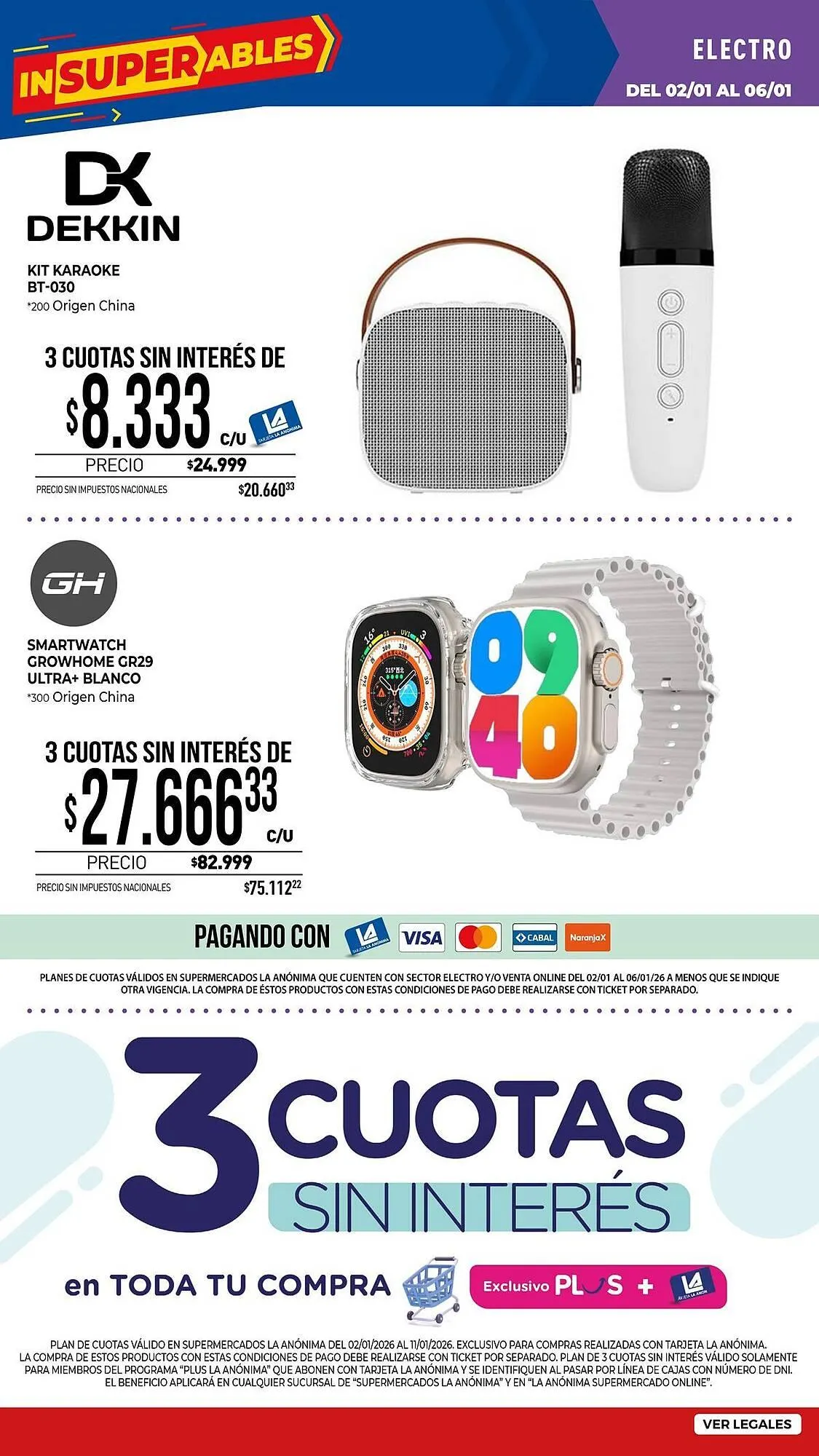 Ofertas de Catálogo La Anonima 1 de febrero al 1 de noviembre 2026 - Página 35 del catálogo