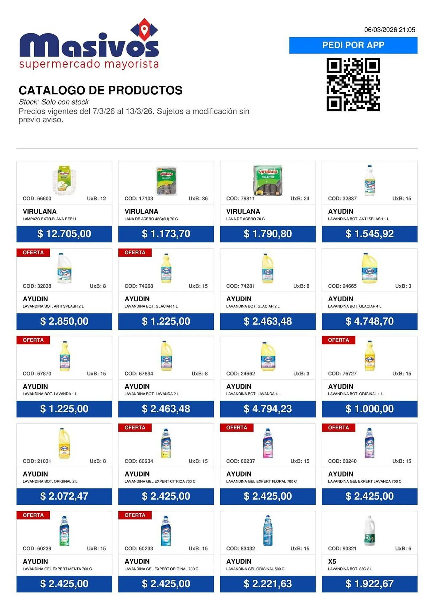 Ofertas de Catálogo Masivos 7 de marzo al 13 de marzo 2026 - Página 64 del catálogo