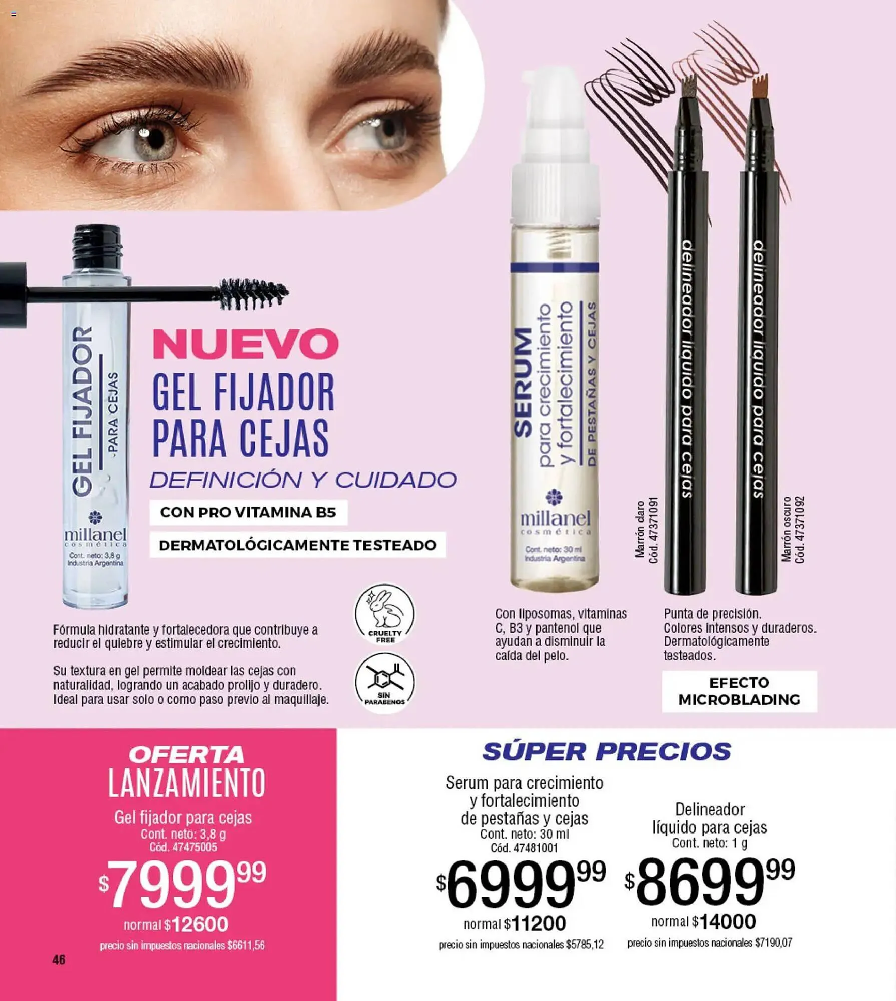 Ofertas de Catálogo Millanel Cosmética 27 de abril al 25 de mayo 2026 - Página 46 del catálogo