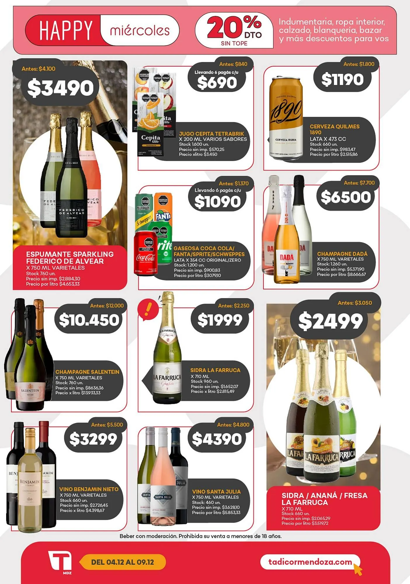 Ofertas de Catálogo Supermercados Tadicor 2 de diciembre al 9 de diciembre 2025 - Página 3 del catálogo