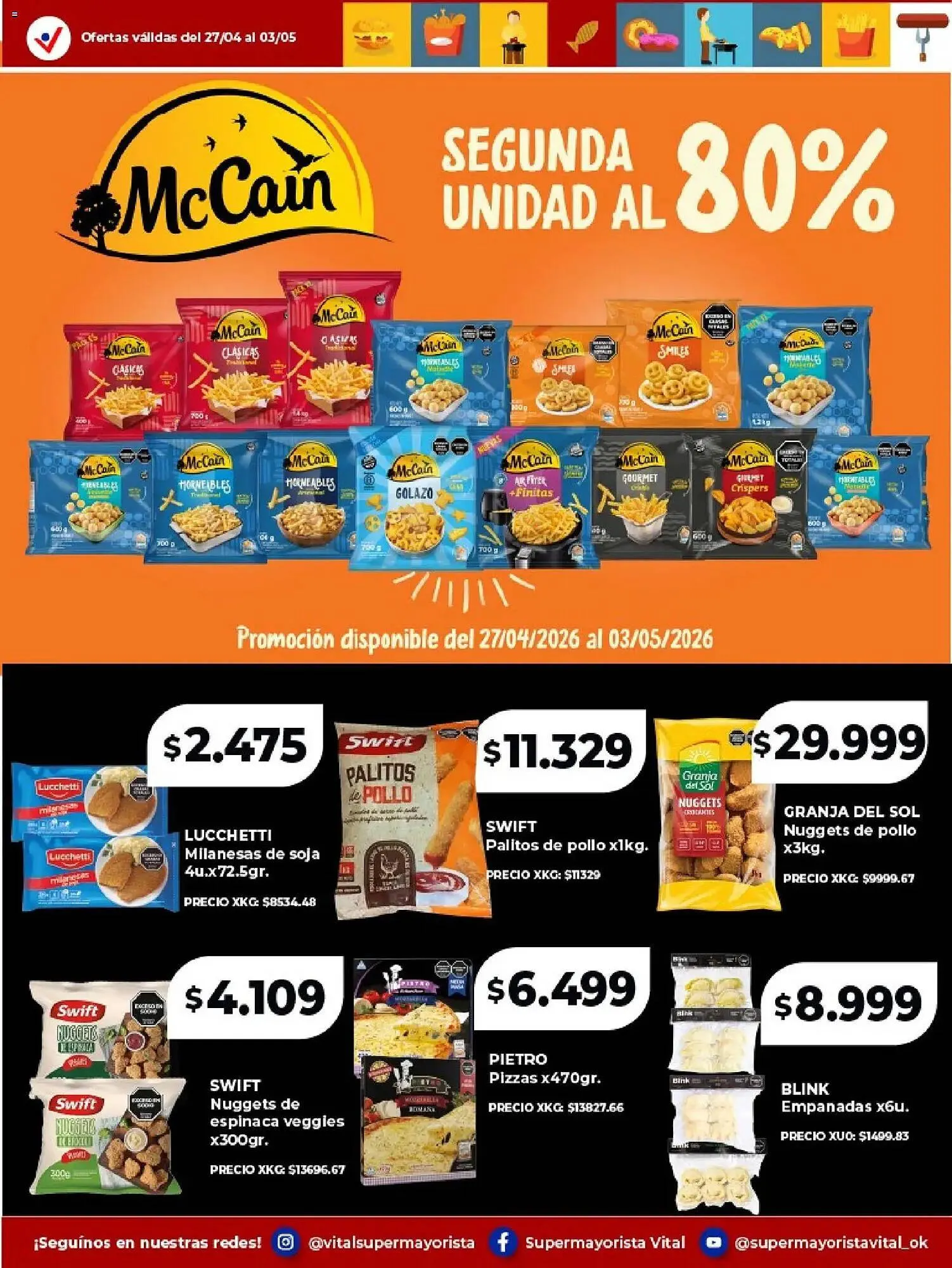 Ofertas de Catálogo Supermayorista Vital 27 de abril al 3 de mayo 2026 - Página 9 del catálogo