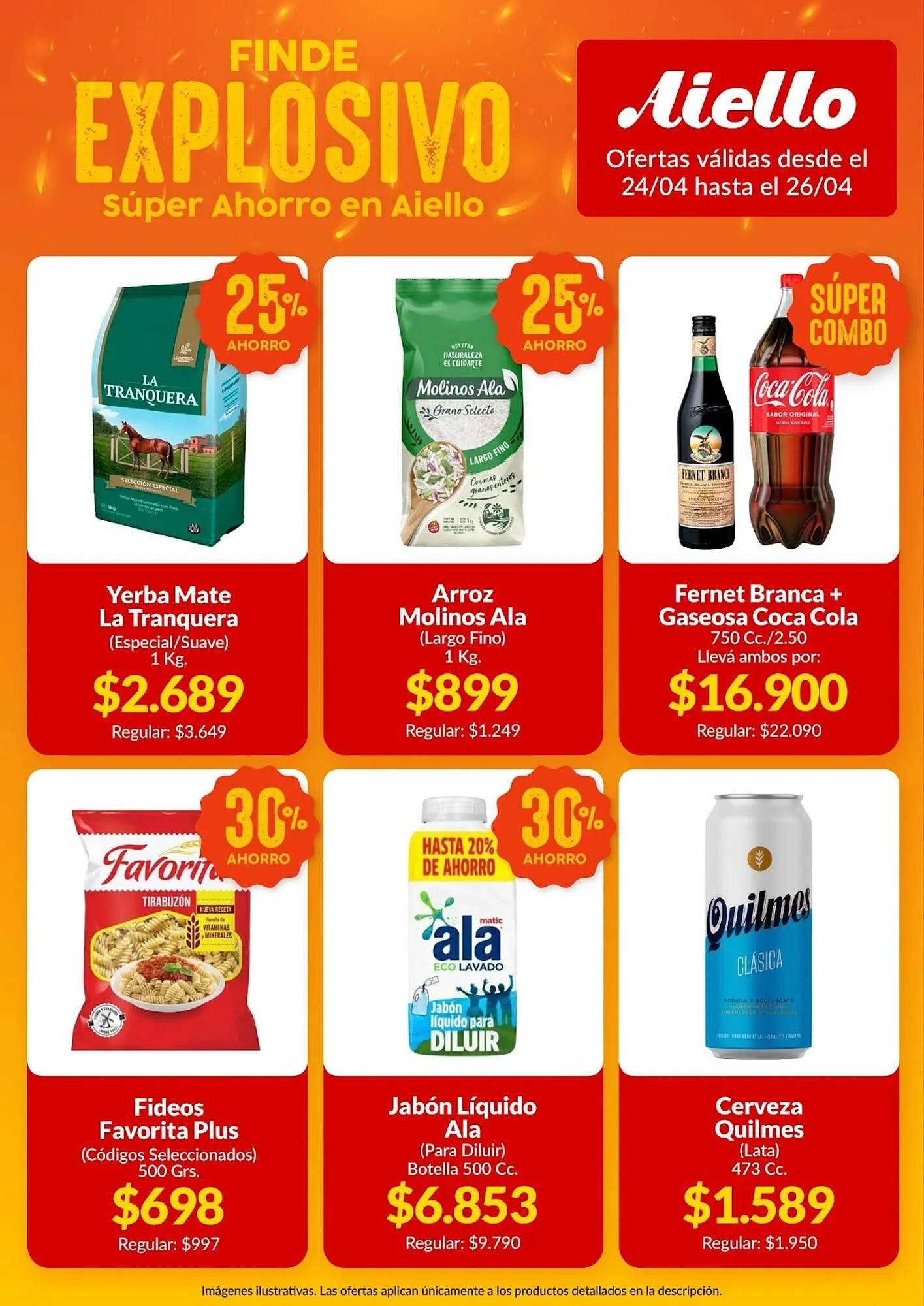 Ofertas de Catálogo Supermercados Aiello 24 de abril al 30 de abril 2026 - Página 4 del catálogo