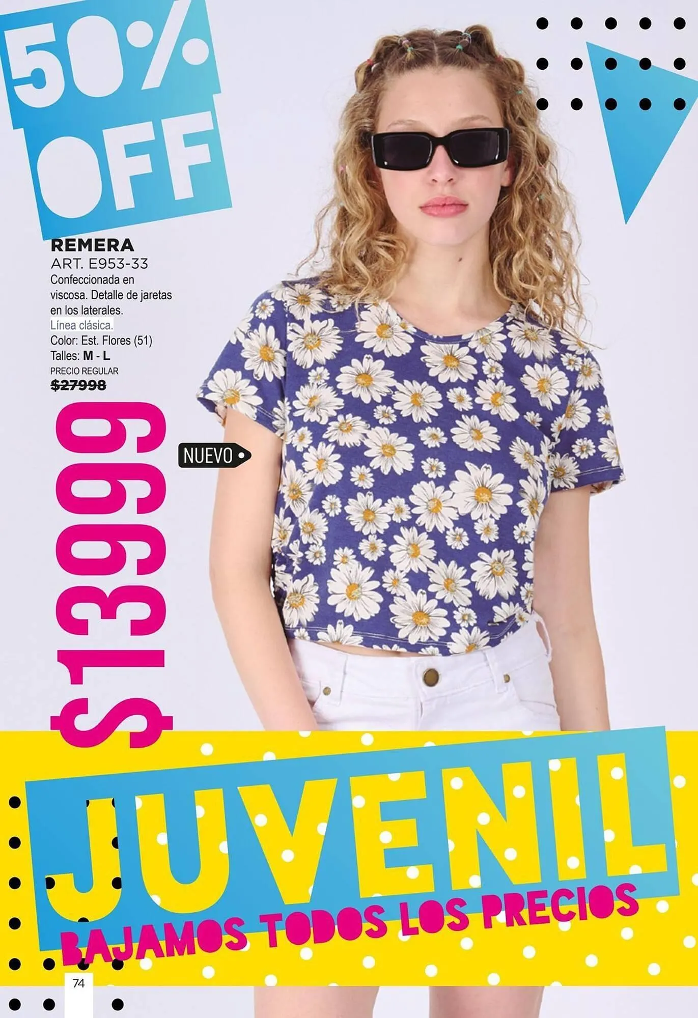 Ofertas de Catálogo Juana Bonita 9 de abril al 22 de abril 2025 - Página 74 del catálogo