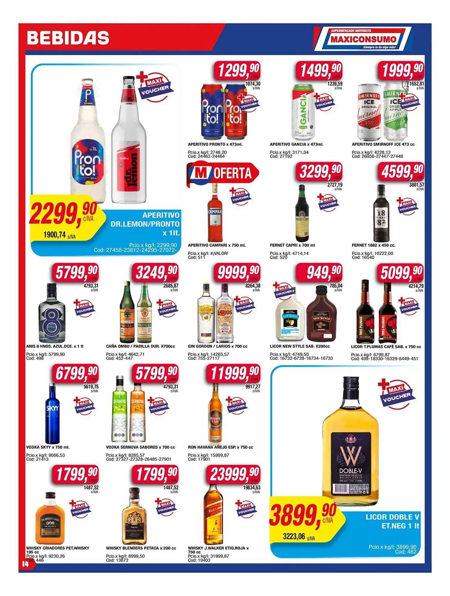 Ofertas de Catálogo Maxiconsumo 3 de junio al 8 de junio 2025 - Página 14 del catálogo