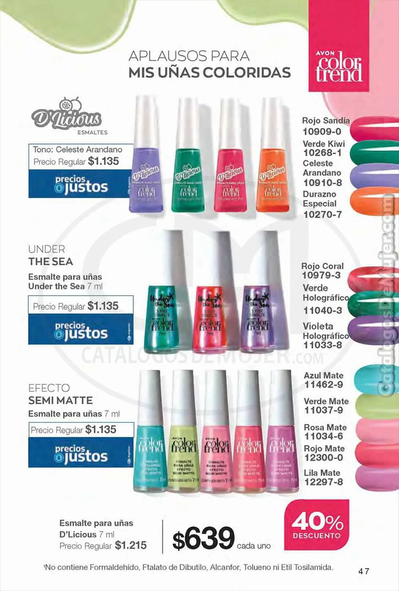 Ofertas de Catálogo Avon 23 de octubre al 19 de noviembre 2023 - Página 47 del catálogo