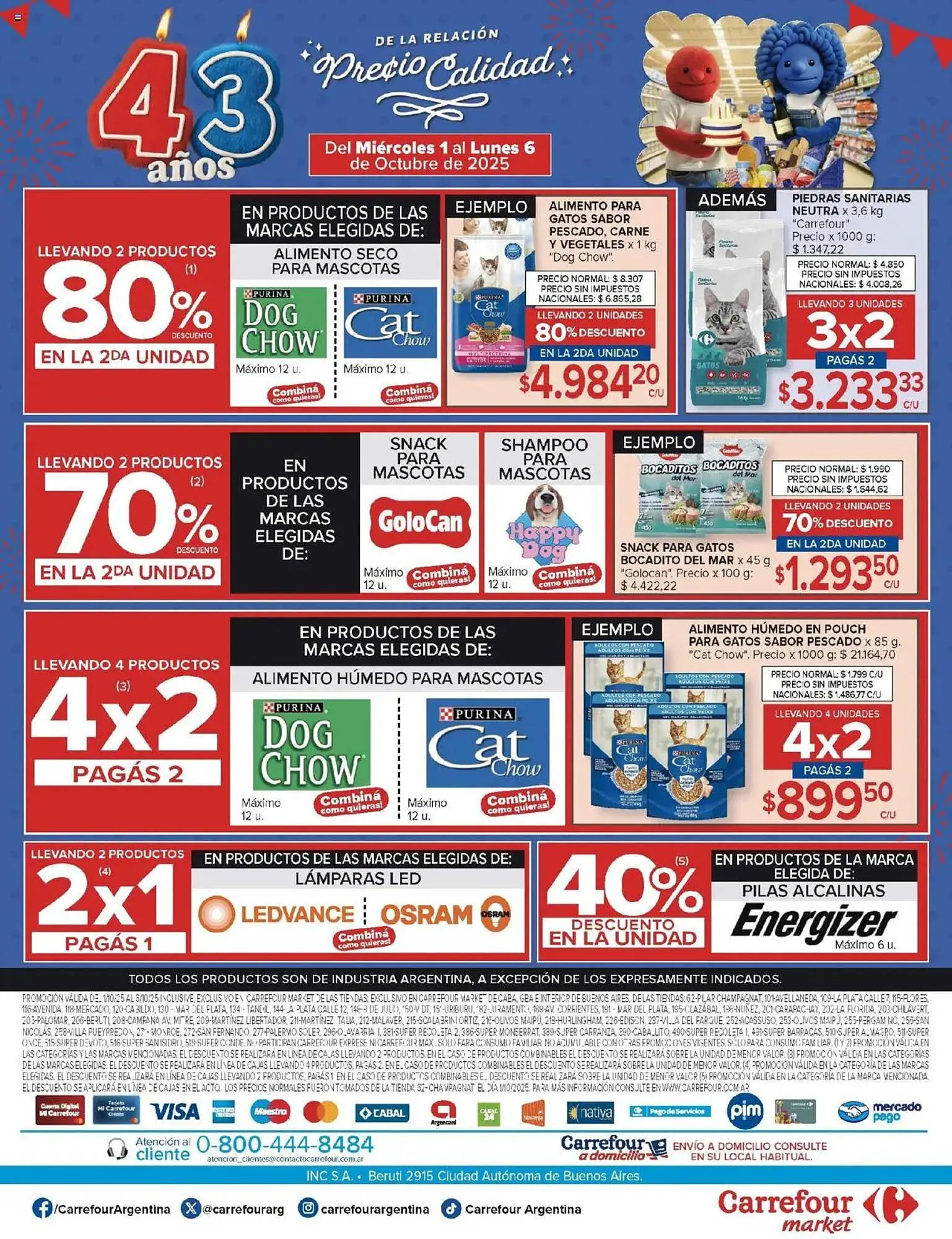 Ofertas de Folleto Carrefour Market 1 de octubre al 6 de octubre 2025 - Página 19 del catálogo
