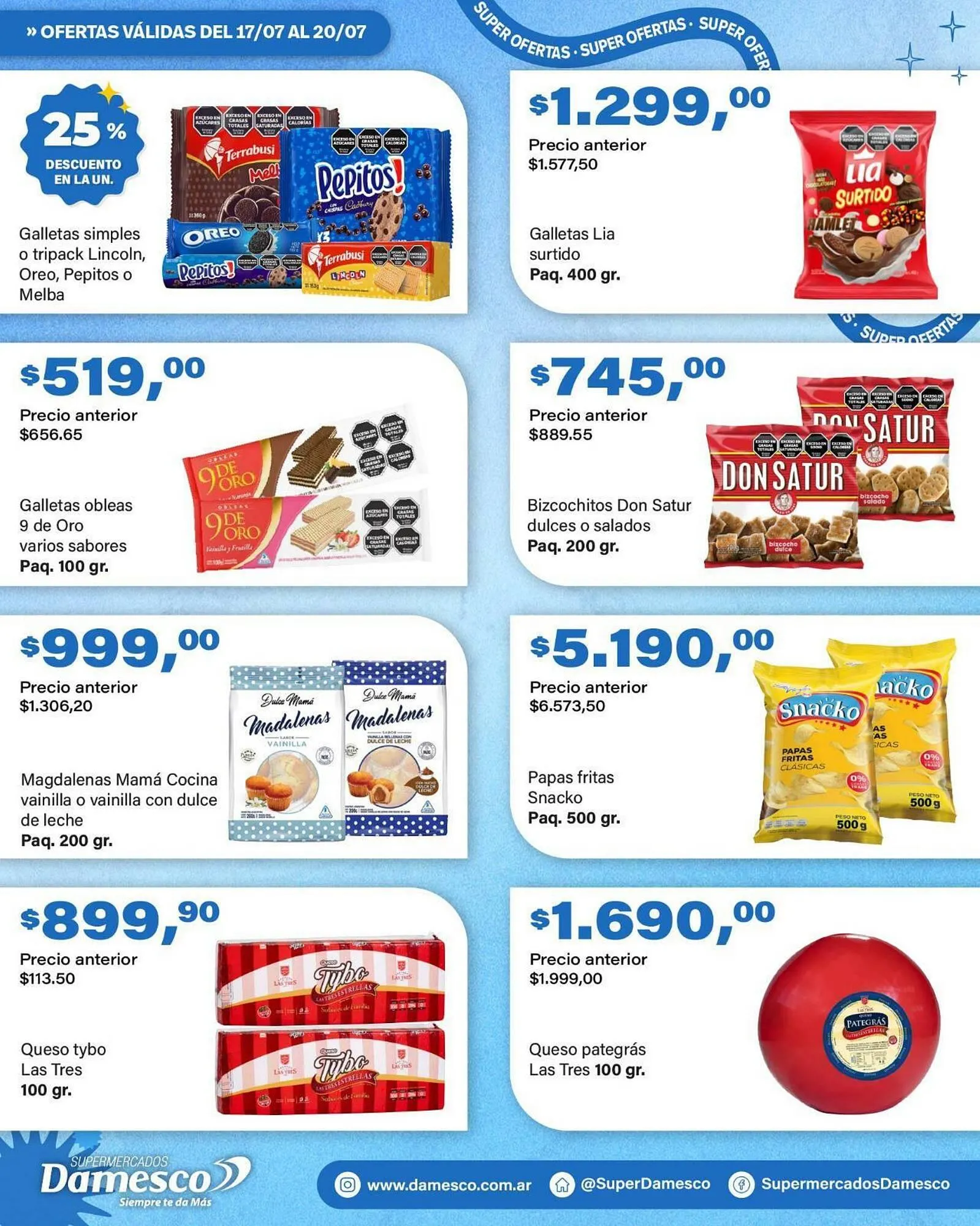 Ofertas de Catálogo Supermercados Damesco 17 de julio al 20 de julio 2025 - Página 5 del catálogo