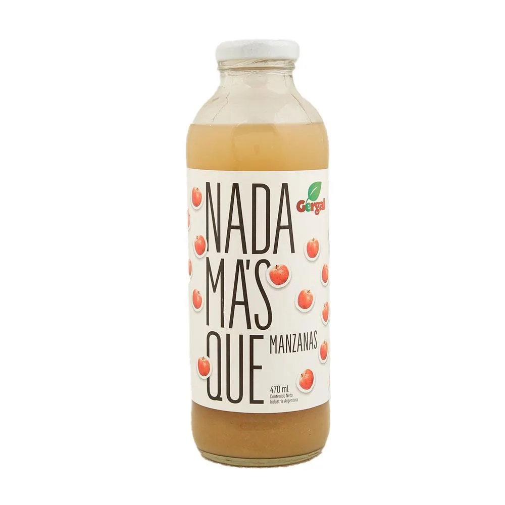 Jugo Manzana Gergal Bot 470 Ml