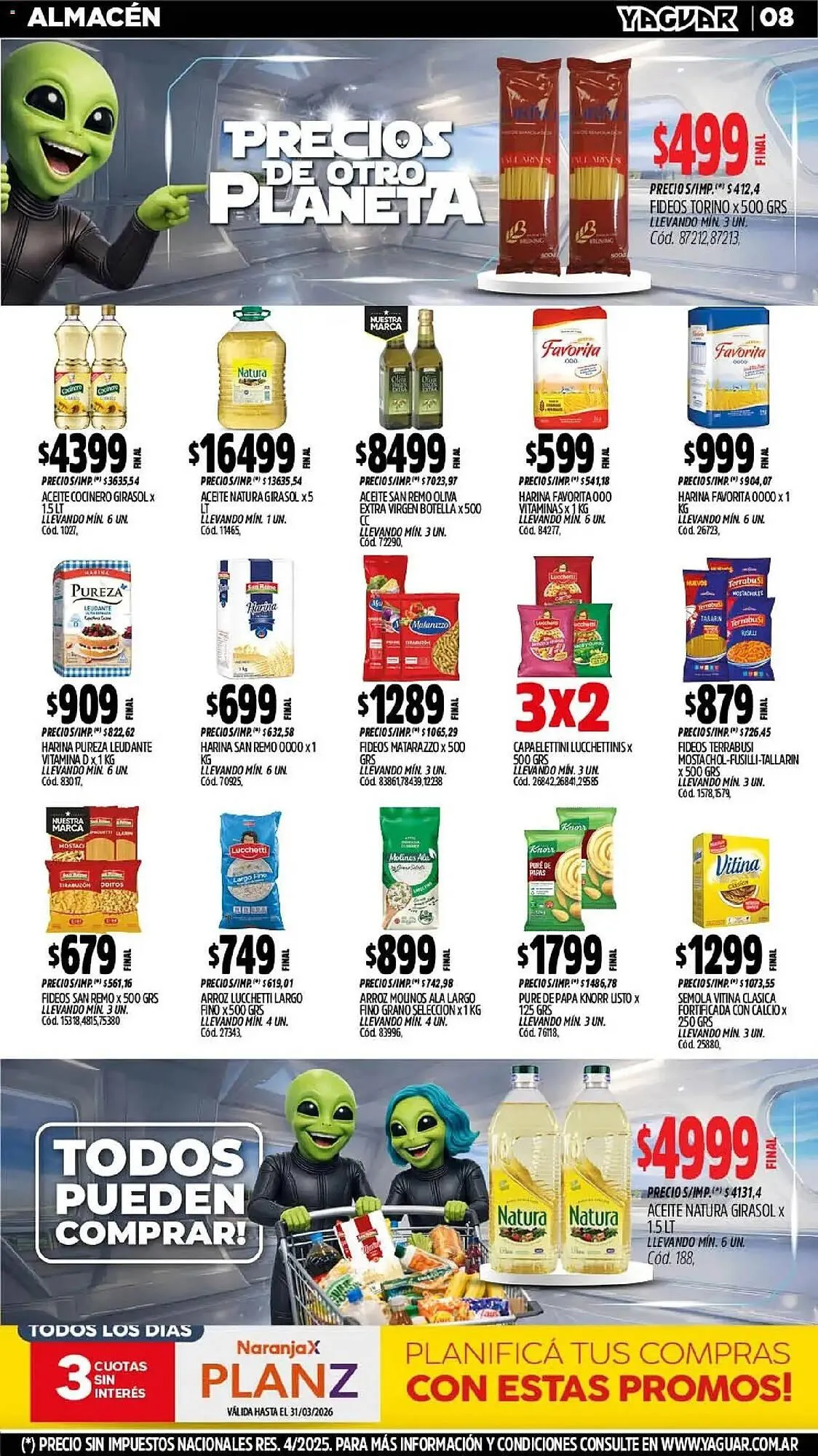 Ofertas de Catálogo Supermercados Yaguar 11 de marzo al 16 de marzo 2026 - Página 10 del catálogo