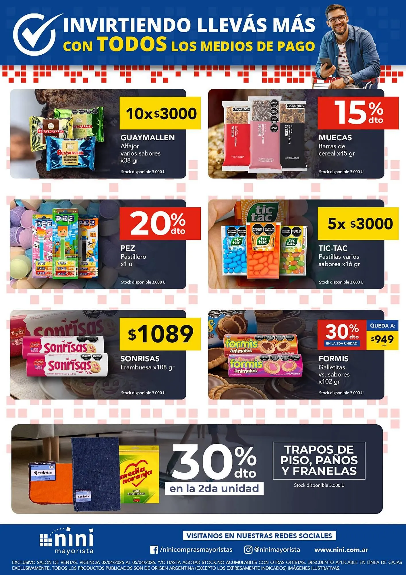Ofertas de Catálogo Nini Mayorista 5 de abril al 5 de abril 2026 - Página 3 del catálogo