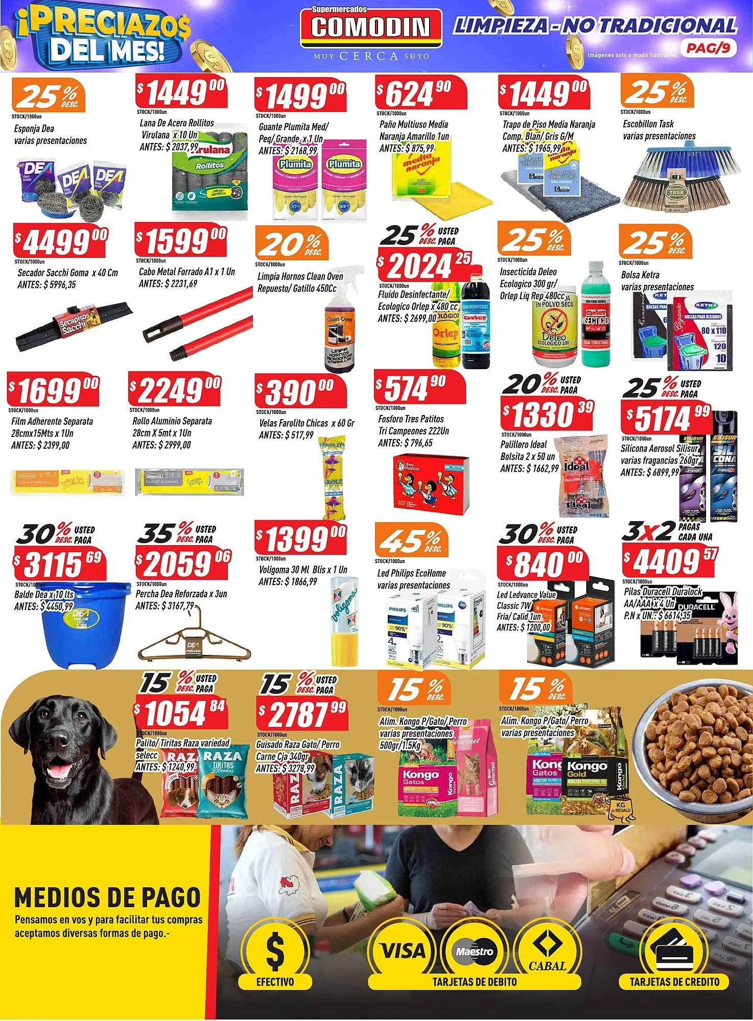 Ofertas de Catálogo Supermercados Comodin 26 de mayo al 1 de junio 2025 - Página 9 del catálogo