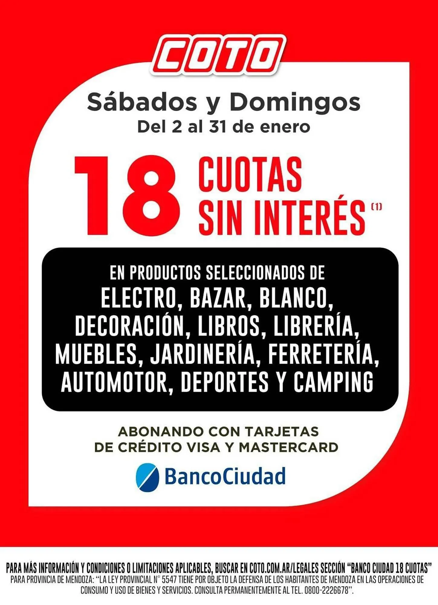 Ofertas de Catálogo Coto 2 de enero al 31 de enero 2026 - Página 1 del catálogo