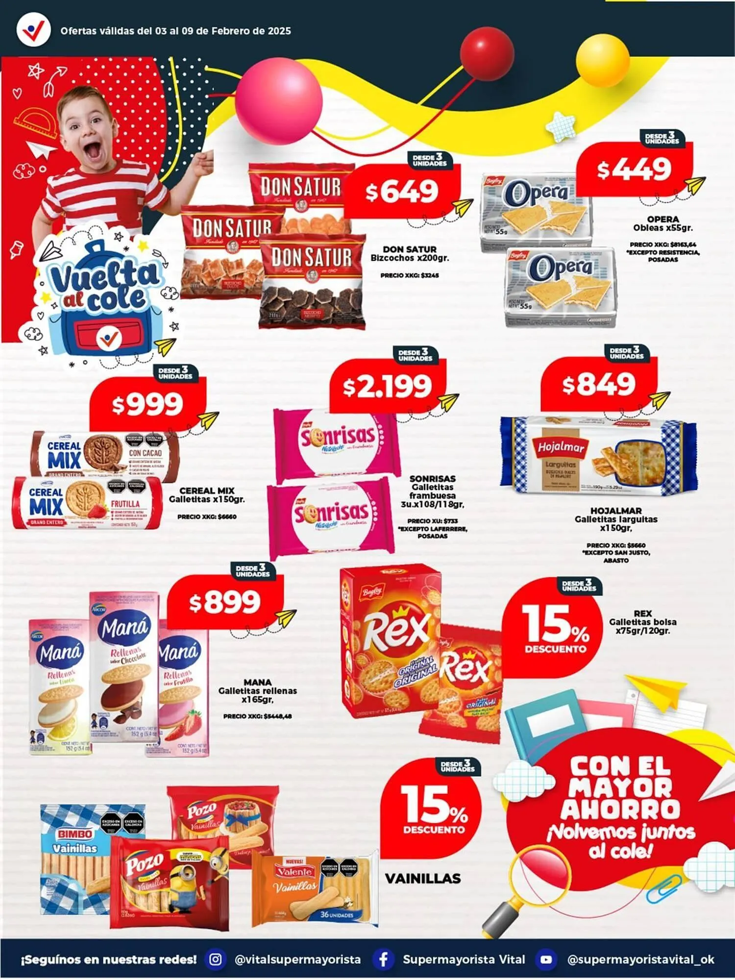 Ofertas de Catálogo Supermayorista Vital 3 de febrero al 9 de febrero 2025 - Página 13 del catálogo