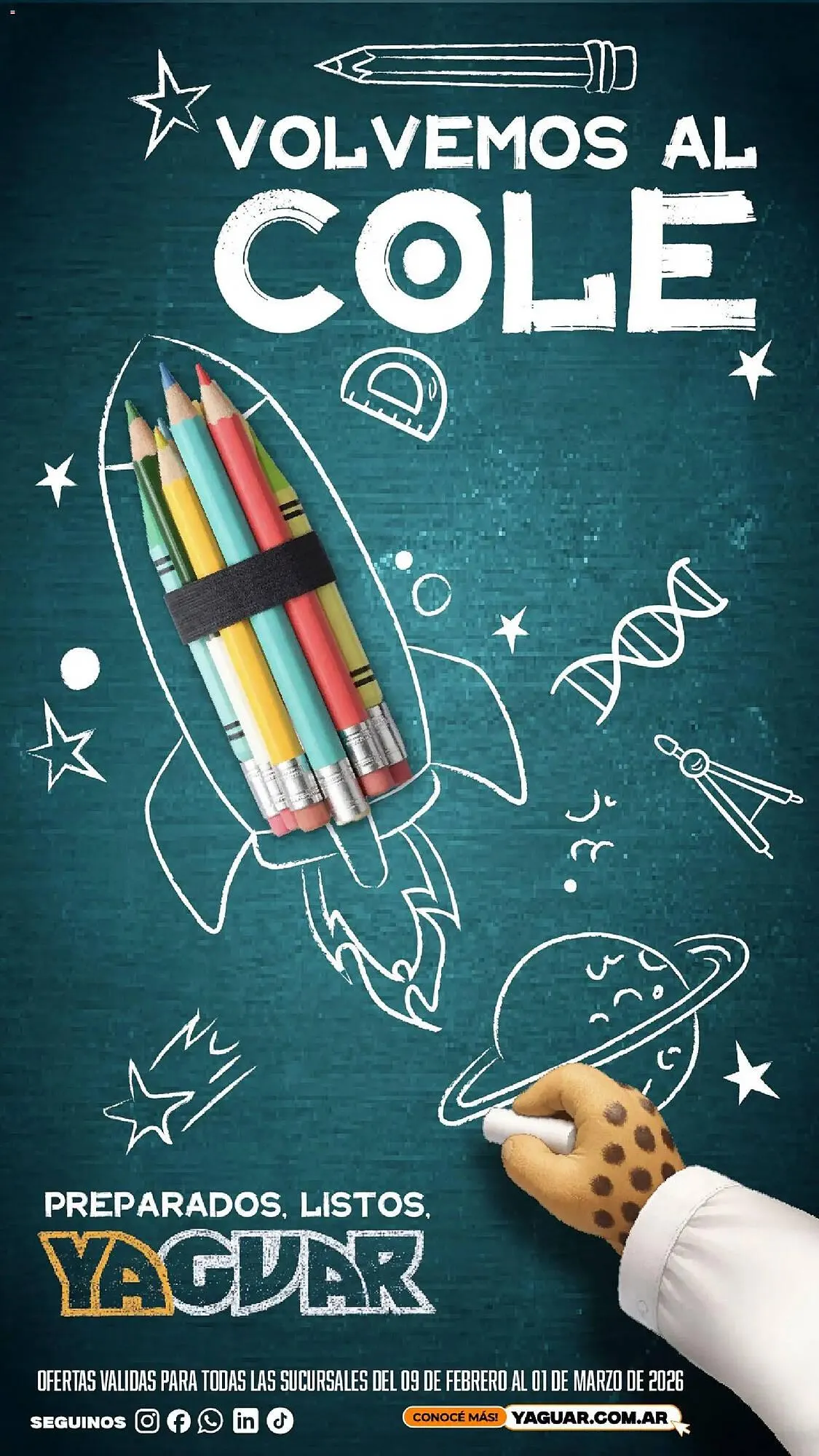 Ofertas de Catálogo Supermercados Yaguar 9 de febrero al 2 de marzo 2026 - Página 1 del catálogo