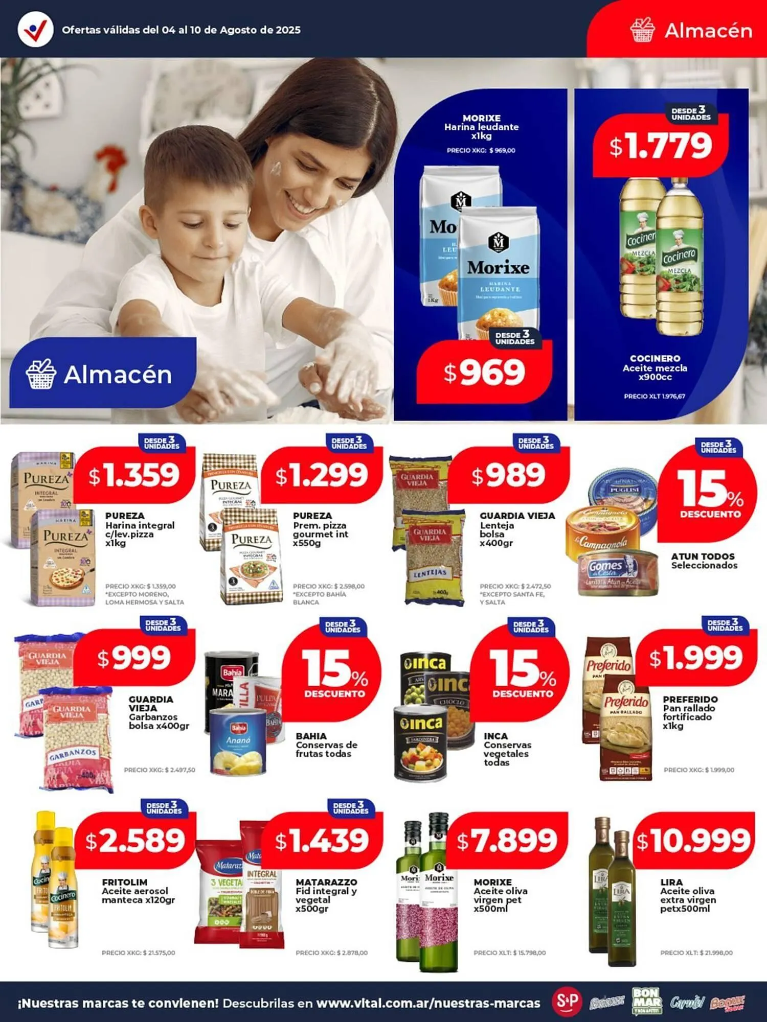 Ofertas de Catálogo Supermayorista Vital 4 de agosto al 10 de agosto 2025 - Página 14 del catálogo