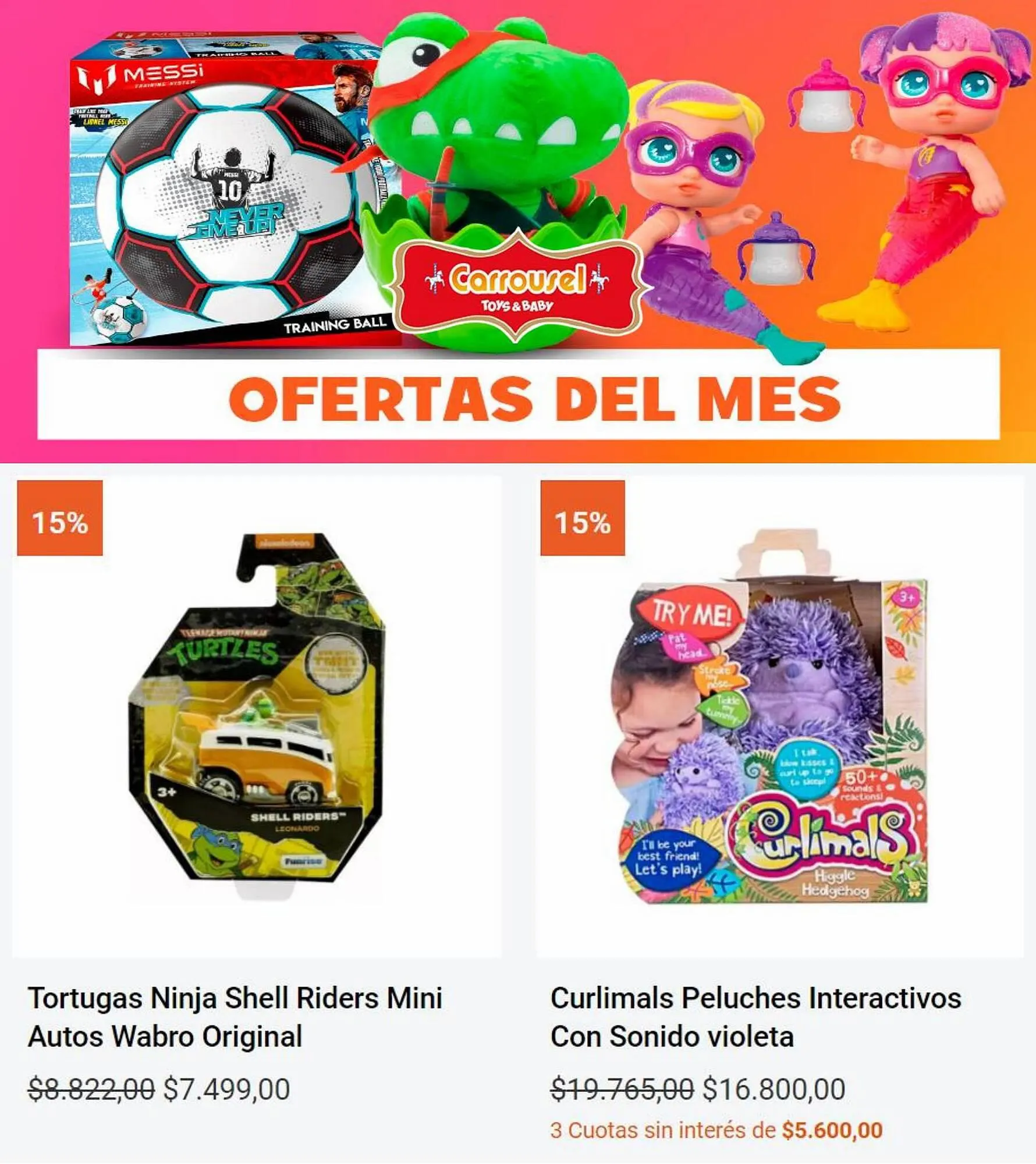 Ofertas de Catálogo Jugueterías Carrousel 4 de septiembre al 15 de octubre 2023 - Página 6 del catálogo