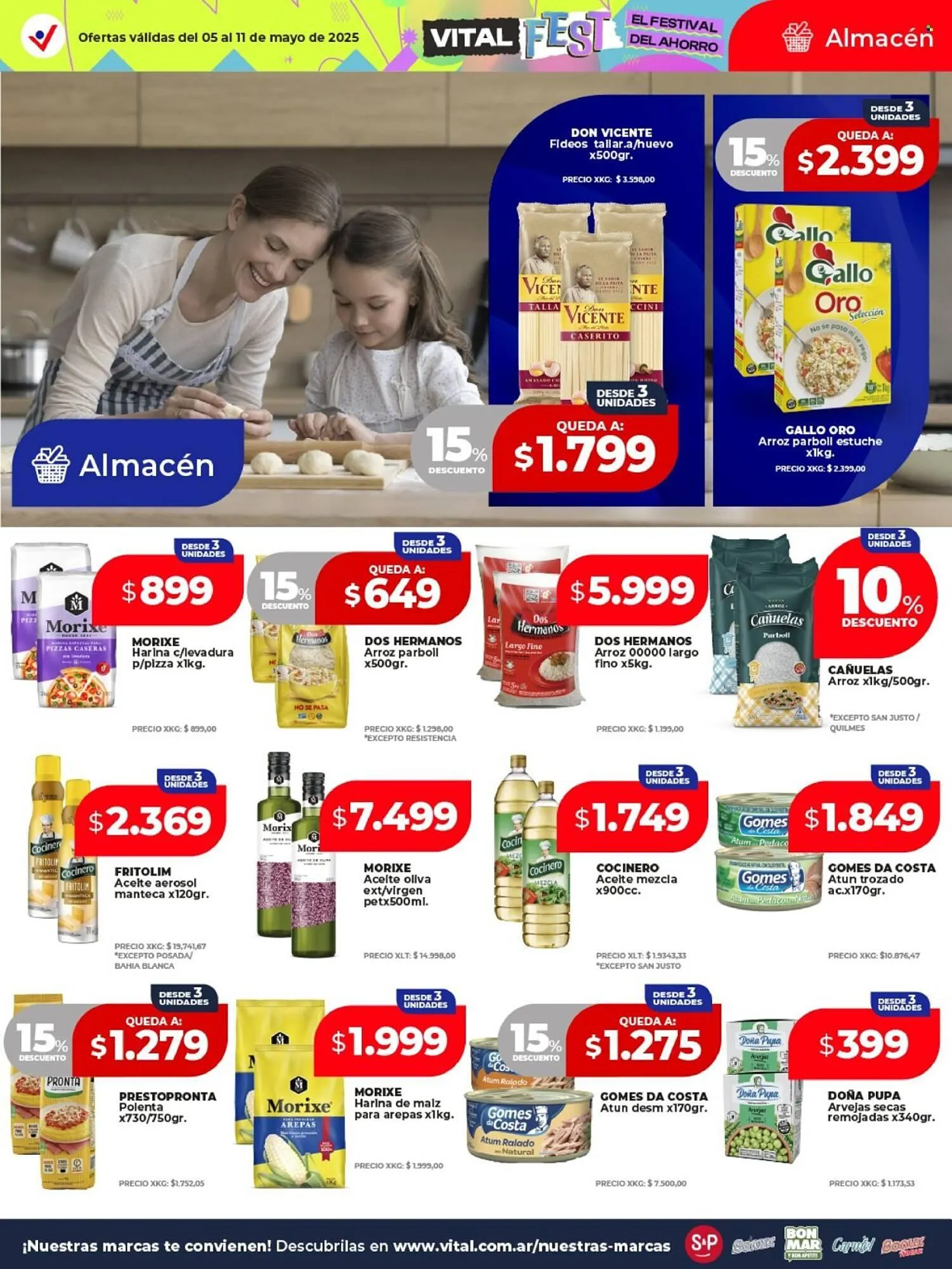 Ofertas de Catálogo Supermayorista Vital 5 de mayo al 13 de mayo 2025 - Página 16 del catálogo