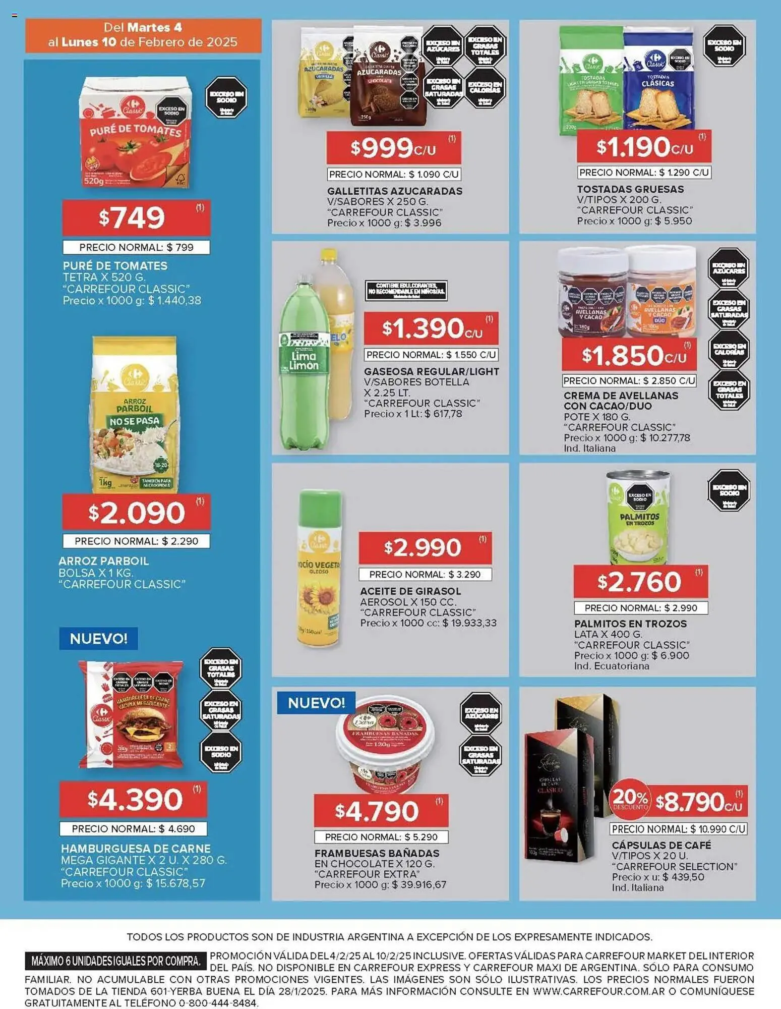 Ofertas de Catálogo Carrefour Market 4 de febrero al 10 de febrero 2025 - Página 10 del catálogo