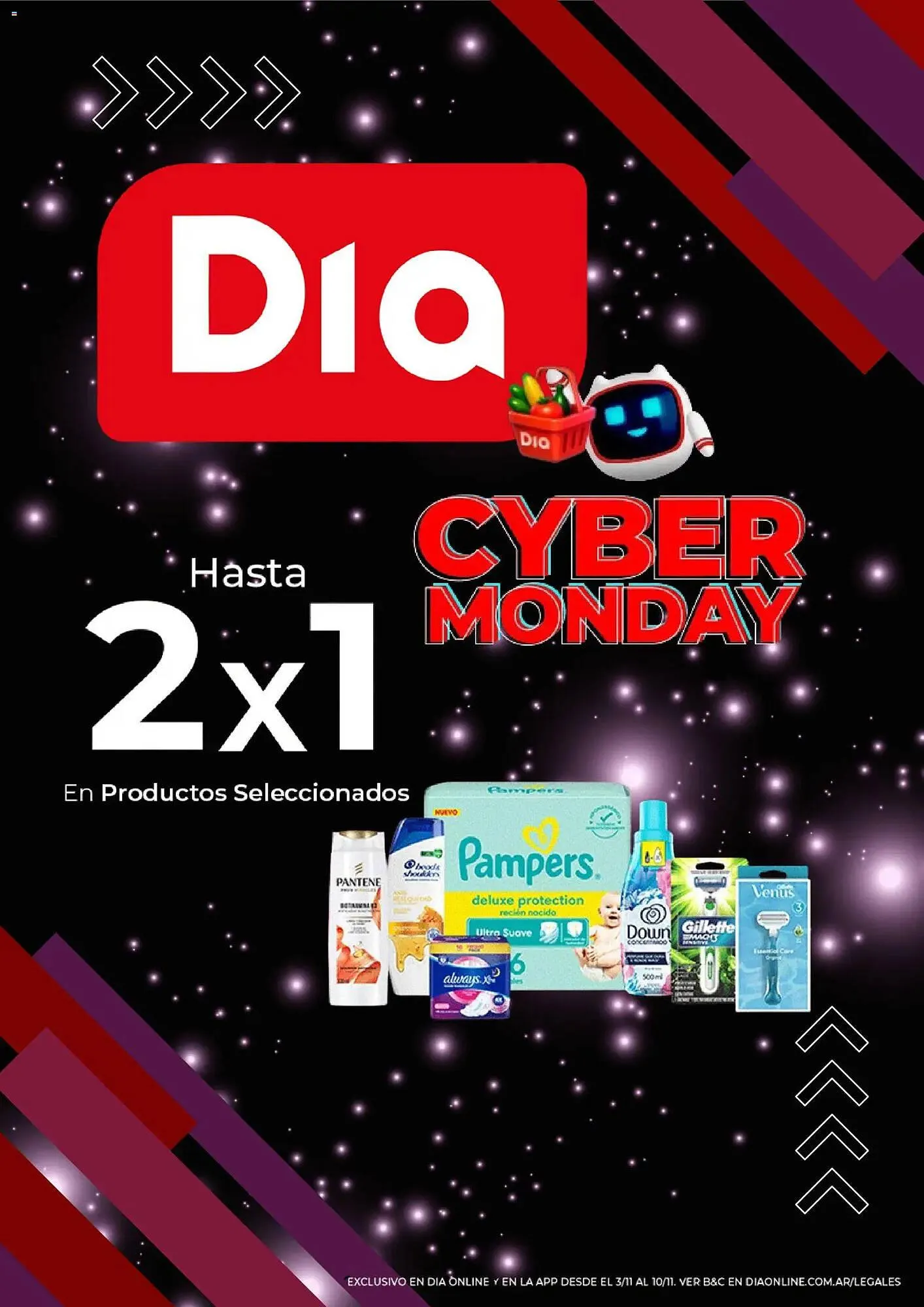 Ofertas de Folleto Supermercados DIA 3 de noviembre al 6 de noviembre 2025 - Página 1 del catálogo