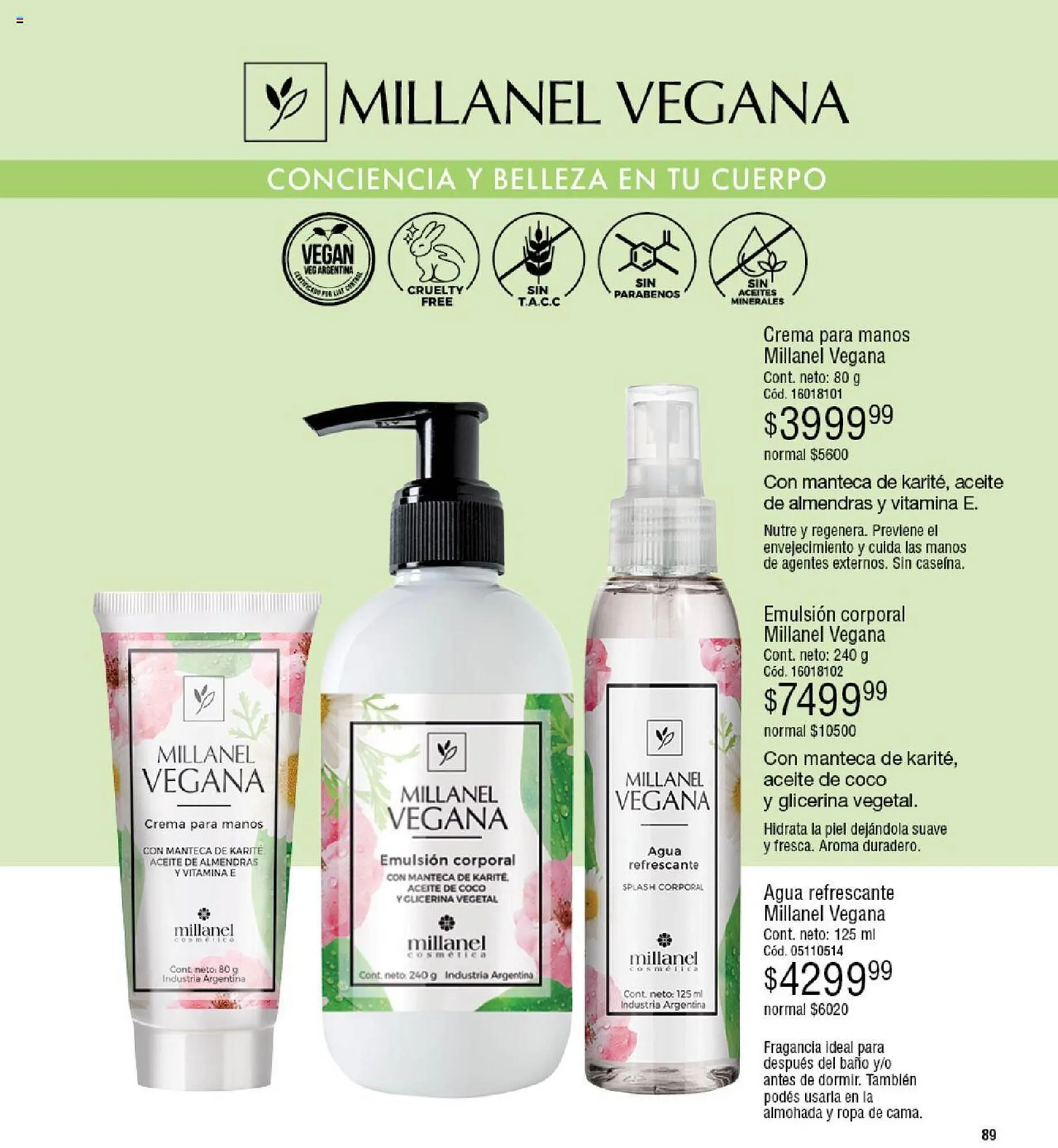 Ofertas de Catálogo Millanel Cosmética 11 de marzo al 7 de abril 2024 - Página 89 del catálogo