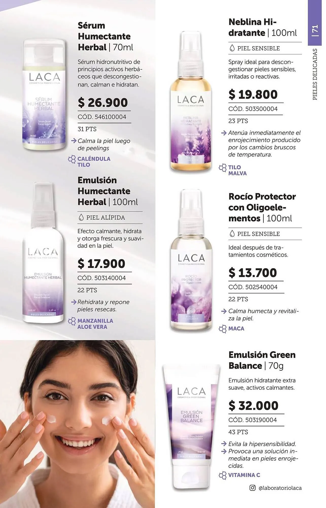 Ofertas de Catálogo Laboratorio LACA 8 de mayo al 31 de mayo 2025 - Página 71 del catálogo