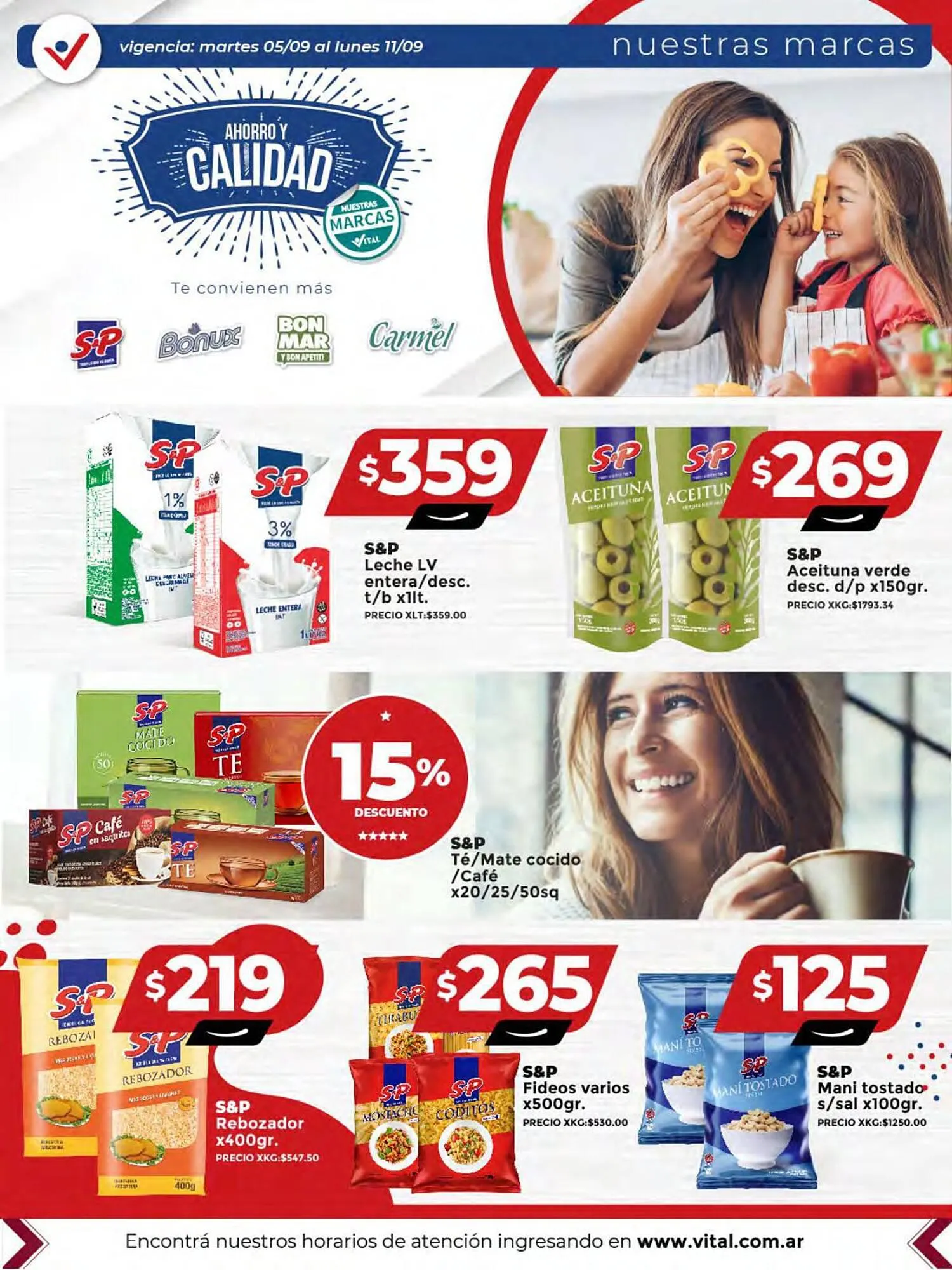 Ofertas de Catálogo Supermayorista Vital 6 de septiembre al 11 de septiembre 2023 - Página 17 del catálogo