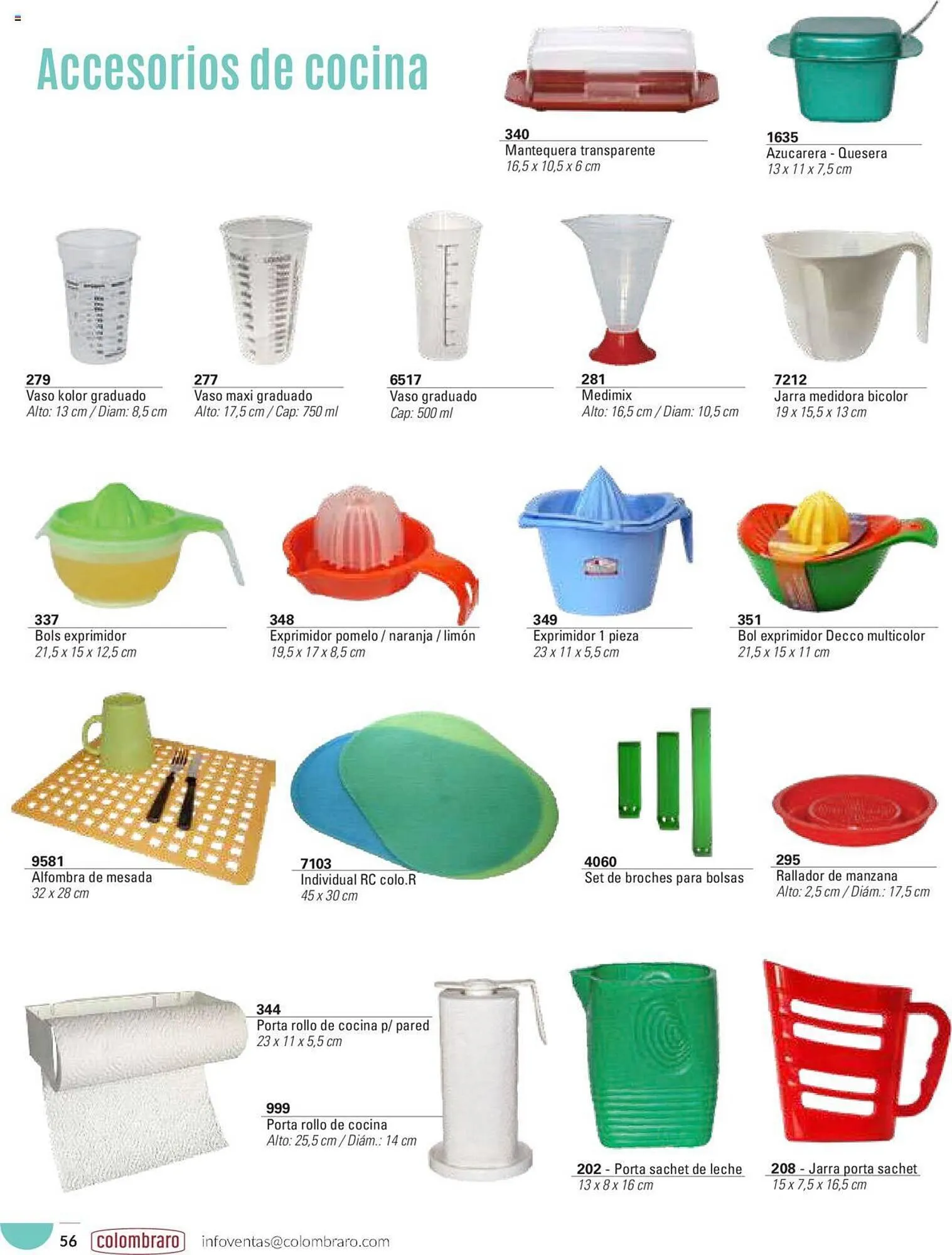 Ofertas de Catálogo Colombraro 1 de enero al 31 de diciembre 2024 - Página 56 del catálogo