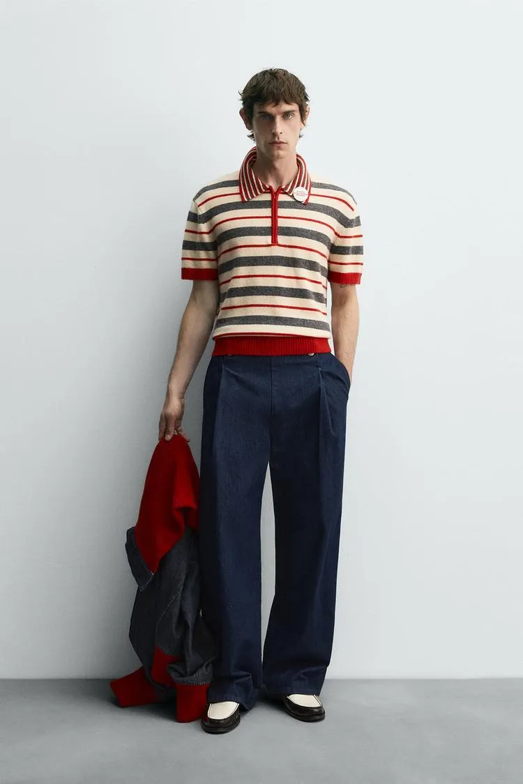 POLO PUNTO RAYAS HARRY LAMBERT FOR ZARA X DISNEY