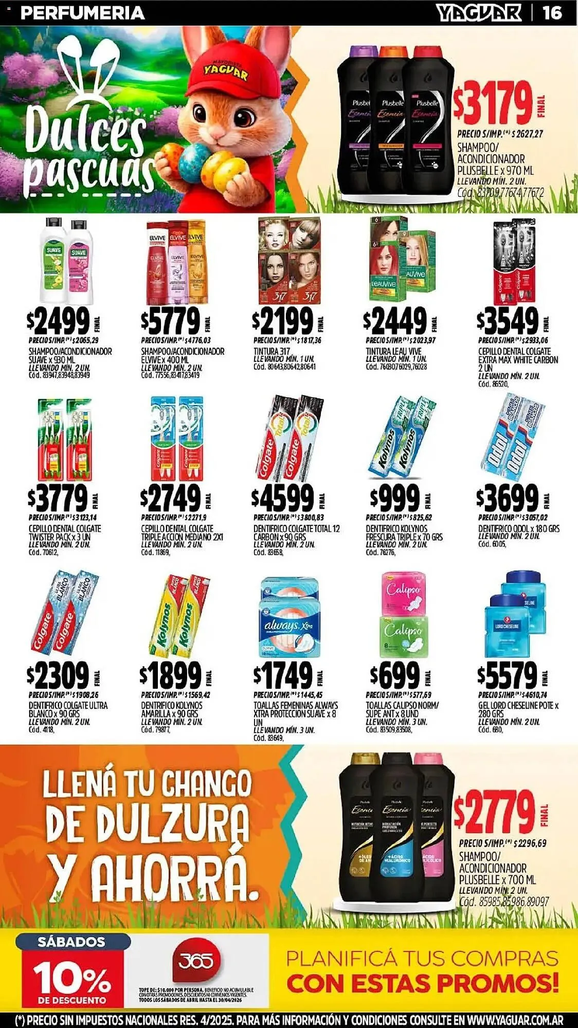 Ofertas de Catálogo Supermercados Yaguar 30 de marzo al 5 de abril 2026 - Página 15 del catálogo
