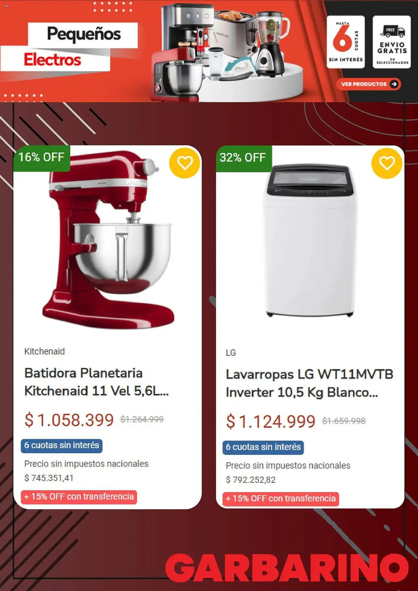 Ofertas de Catálogo Garbarino 17 de diciembre al 21 de enero 2026 - Página 3 del catálogo