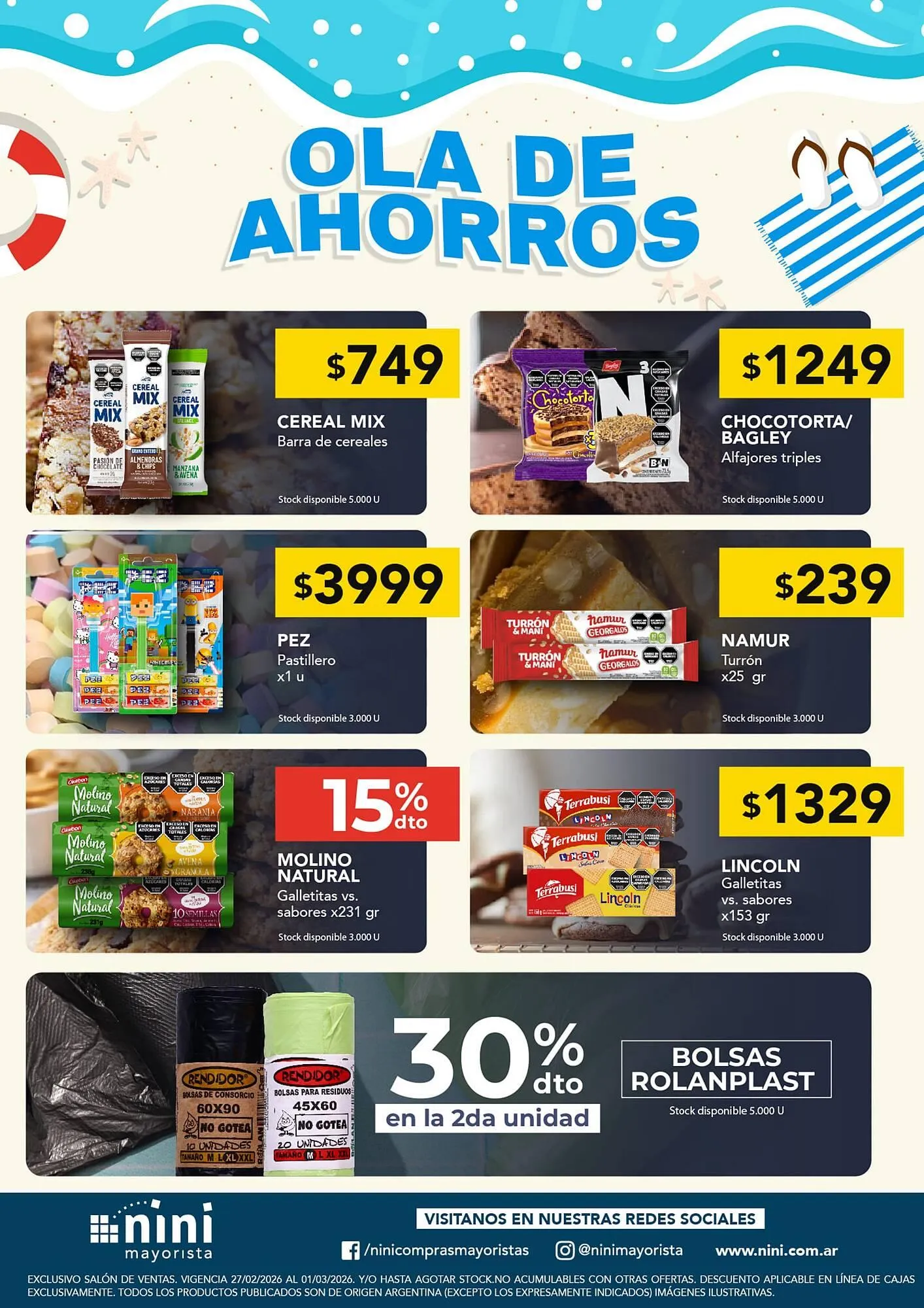 Ofertas de Catálogo Nini Mayorista 27 de febrero al 1 de marzo 2026 - Página 3 del catálogo