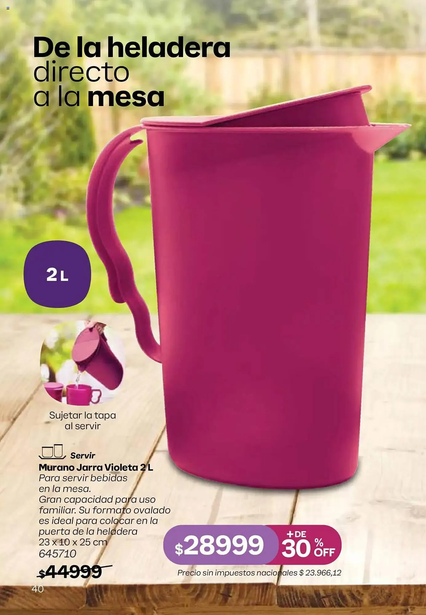 Ofertas de Folleto Tupperware 8 de septiembre al 22 de septiembre 2025 - Página 41 del catálogo