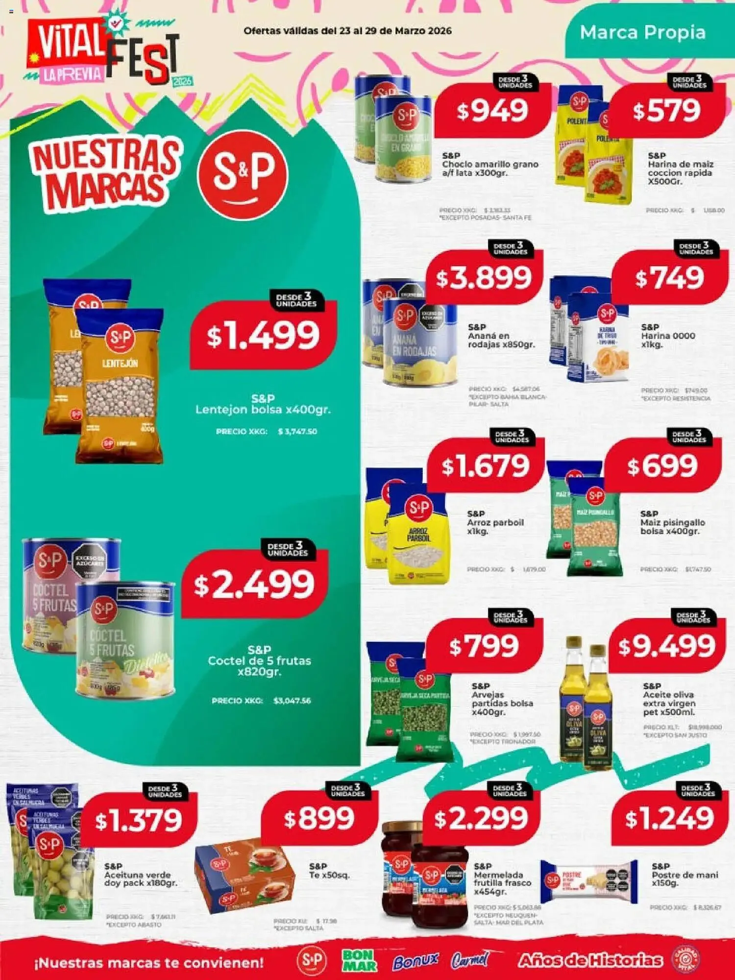 Ofertas de Catálogo Supermayorista Vital 23 de marzo al 29 de marzo 2026 - Página 22 del catálogo