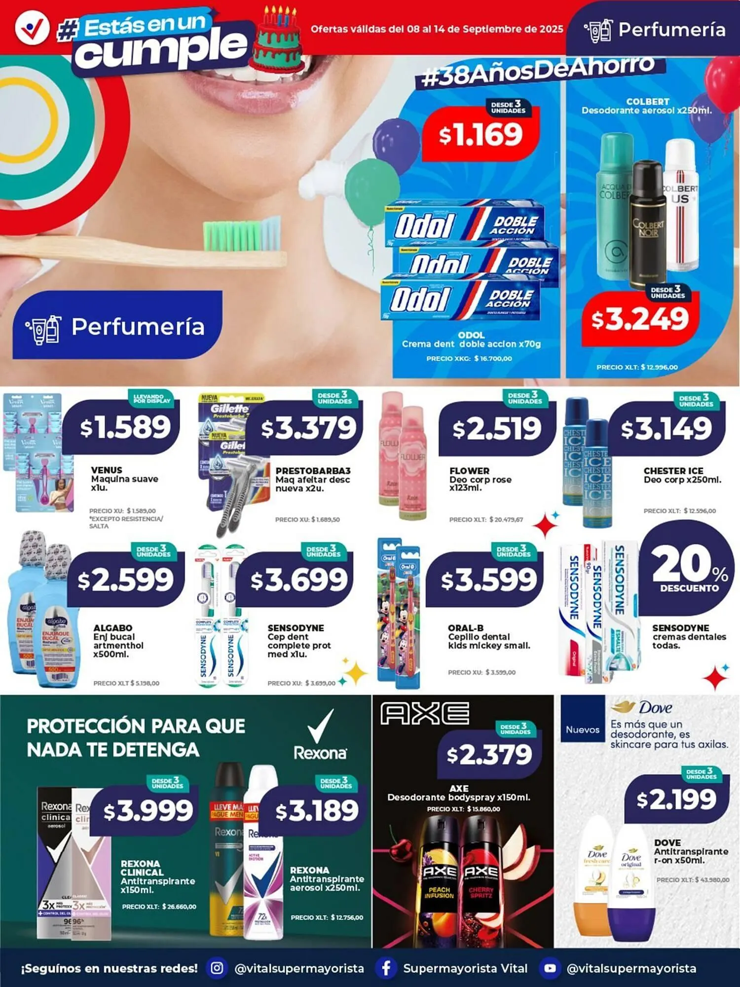 Ofertas de Catálogo Supermayorista Vital 8 de septiembre al 14 de septiembre 2025 - Página 3 del catálogo