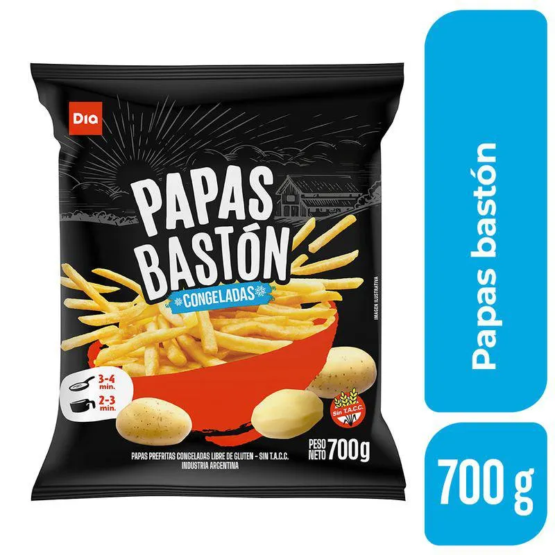 Papas Fritas DIA Congeladas 700 Gr.