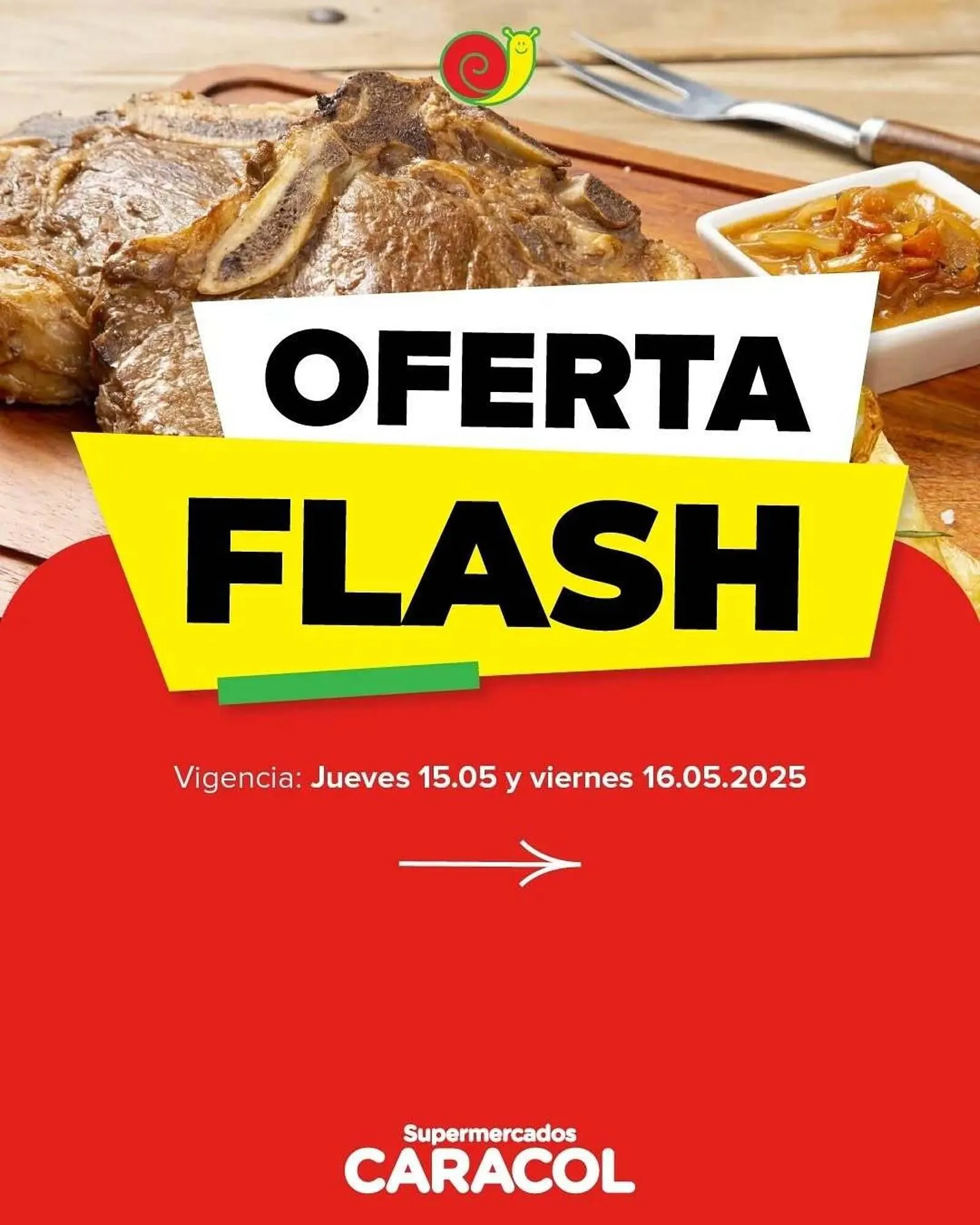 Ofertas de Catálogo Supermercados Caracol 15 de mayo al 16 de mayo 2025 - Página 1 del catálogo