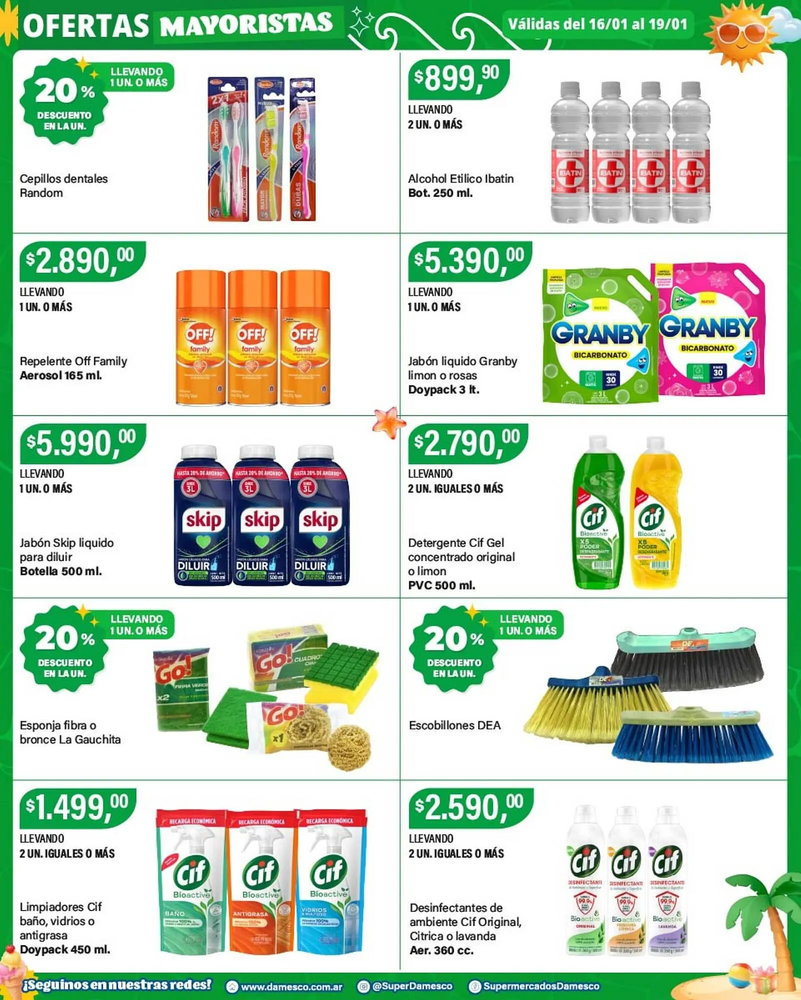 Ofertas de Catálogo Supermercados Damesco 16 de enero al 19 de enero 2026 - Página 7 del catálogo
