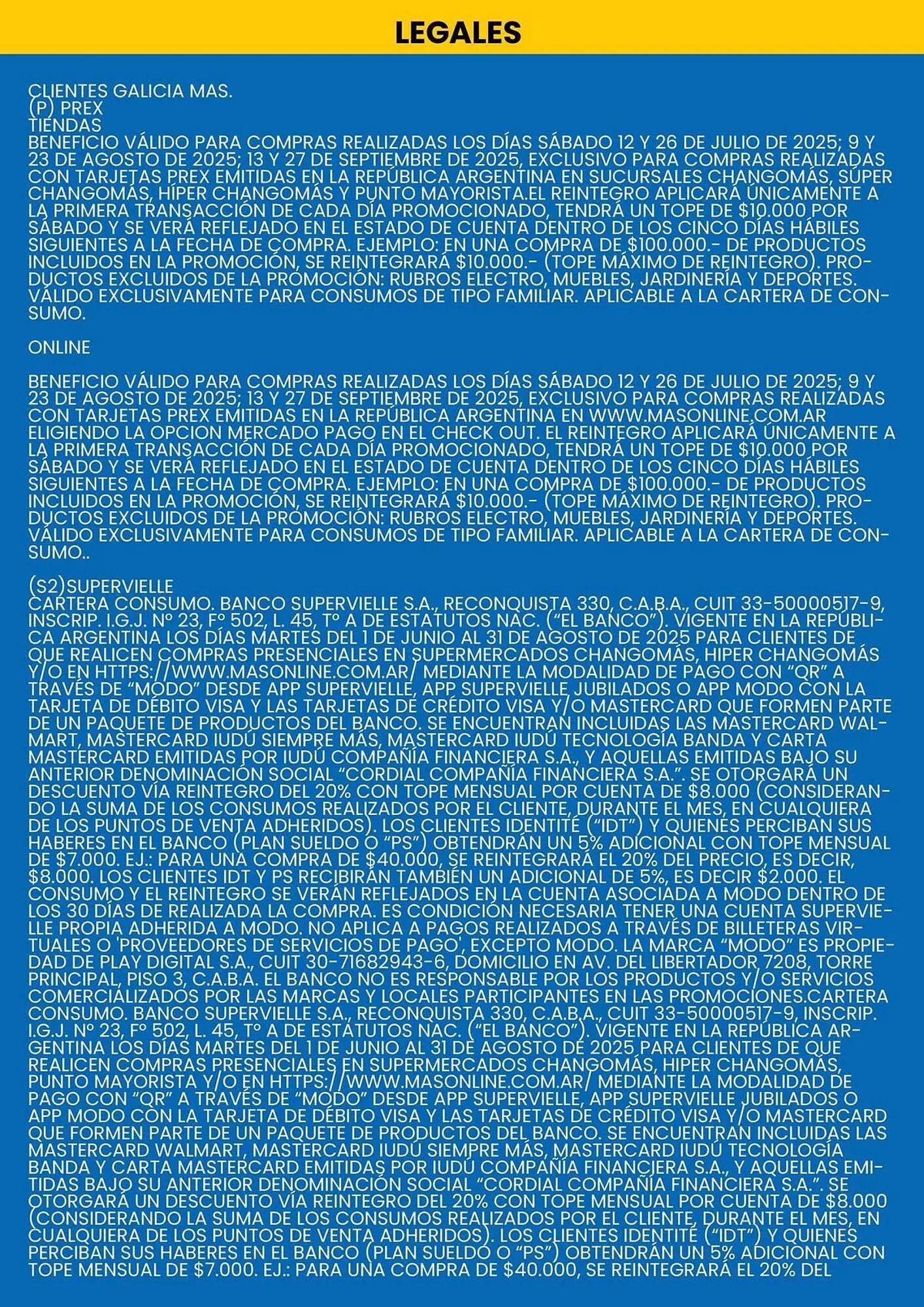 Ofertas de Catálogo Changomas 4 de agosto al 31 de agosto 2025 - Página 12 del catálogo