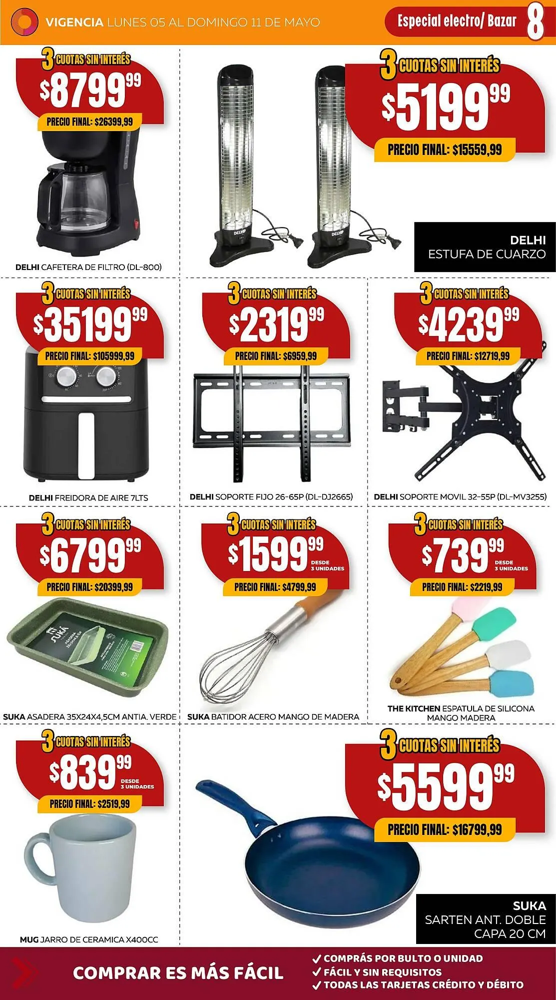 Ofertas de Catálogo Maxi Ofertas 5 de mayo al 11 de mayo 2025 - Página 8 del catálogo