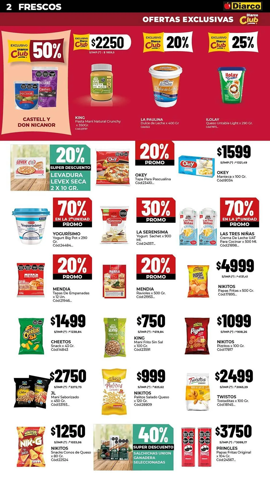 Ofertas de Catálogo Diarco 16 de febrero al 20 de febrero 2026 - Página 2 del catálogo