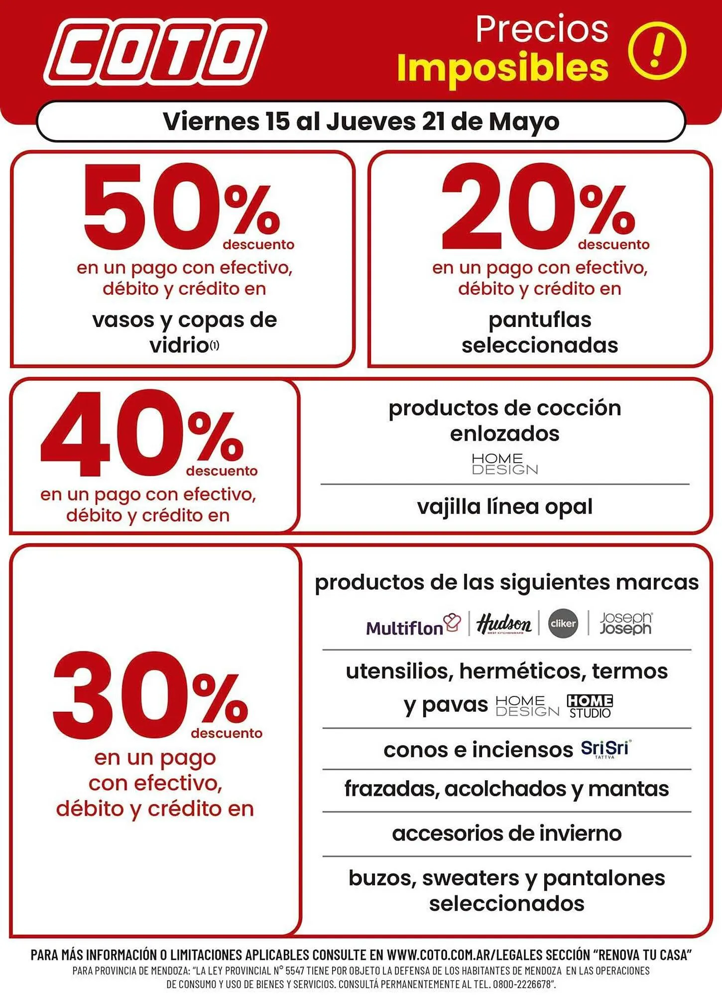 Ofertas de Catálogo Coto 2 de mayo al 31 de mayo 2026 - Página 13 del catálogo