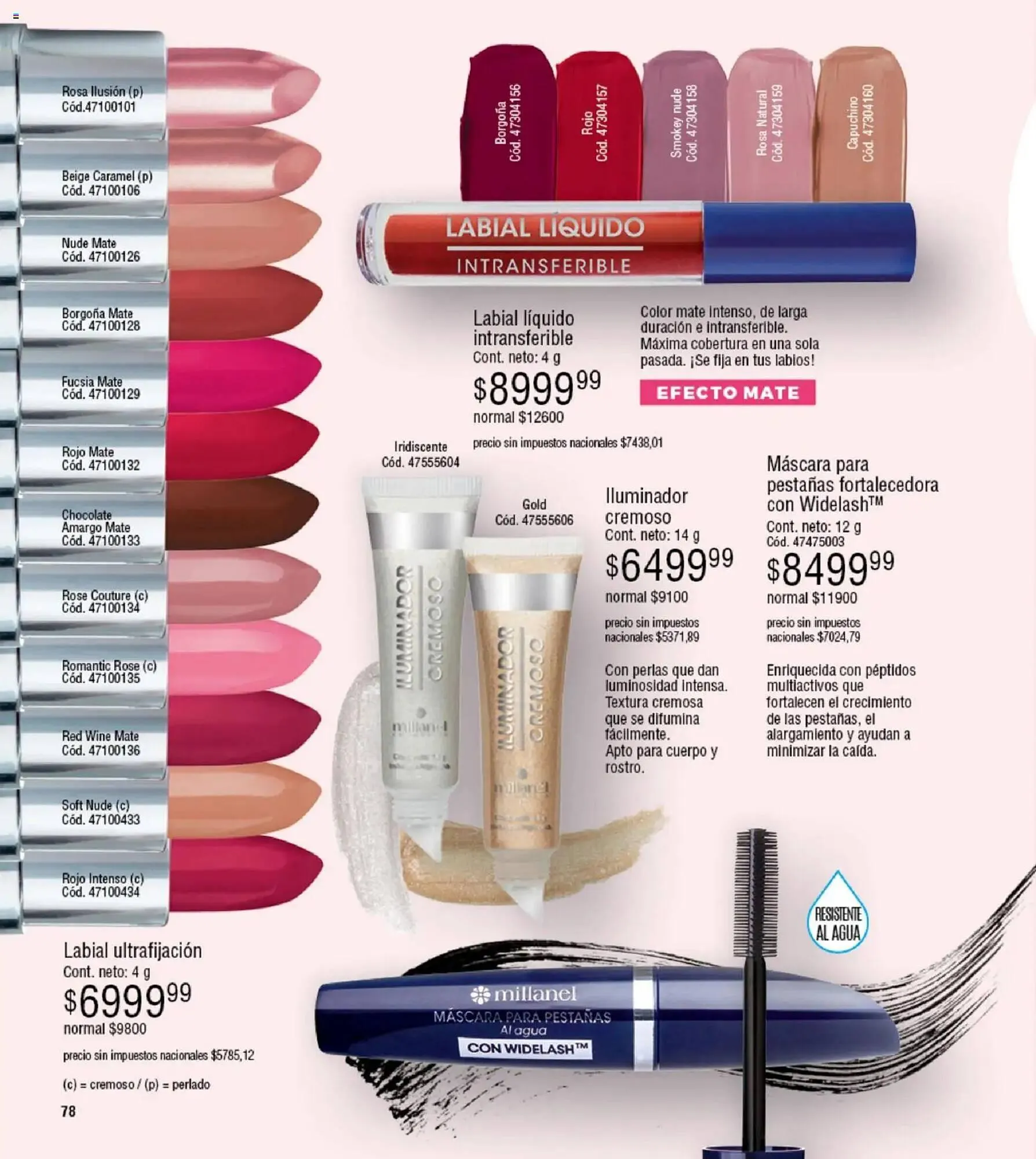 Ofertas de Catálogo Millanel Cosmética 2 de febrero al 2 de marzo 2026 - Página 78 del catálogo
