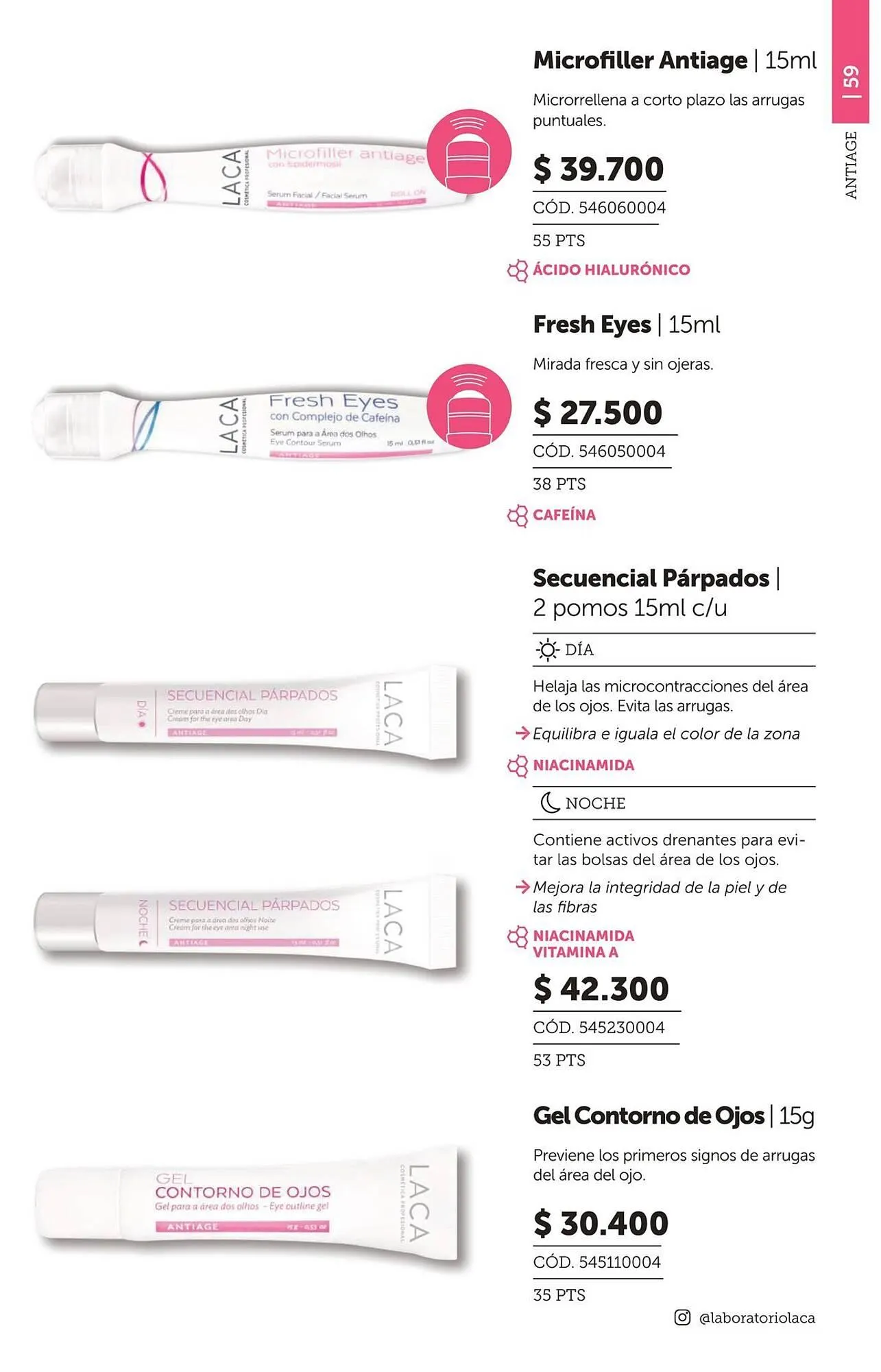 Ofertas de Catálogo Laboratorio LACA 15 de abril al 30 de abril 2025 - Página 59 del catálogo