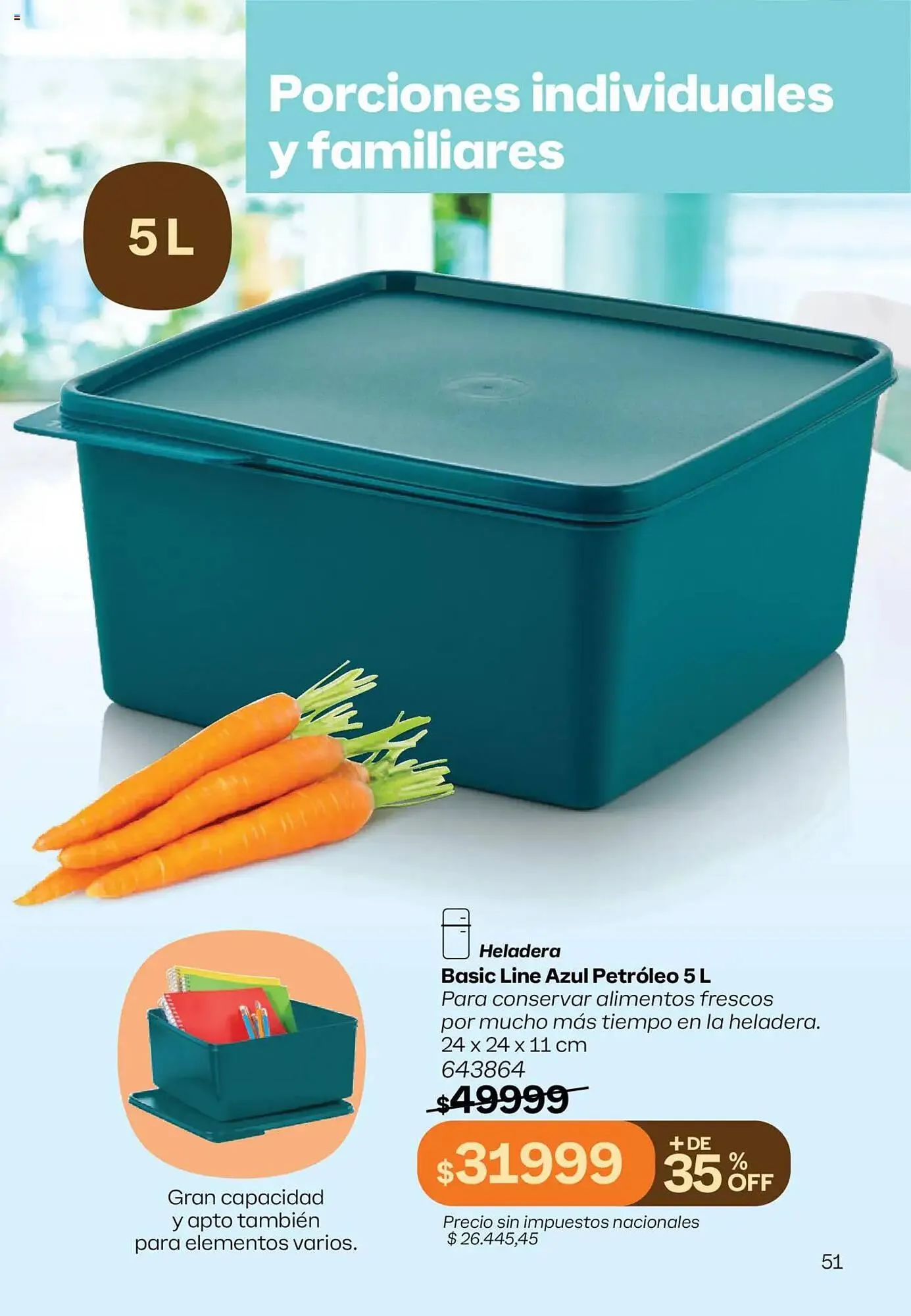 Ofertas de Catálogo Tupperware 16 de junio al 10 de julio 2025 - Página 52 del catálogo