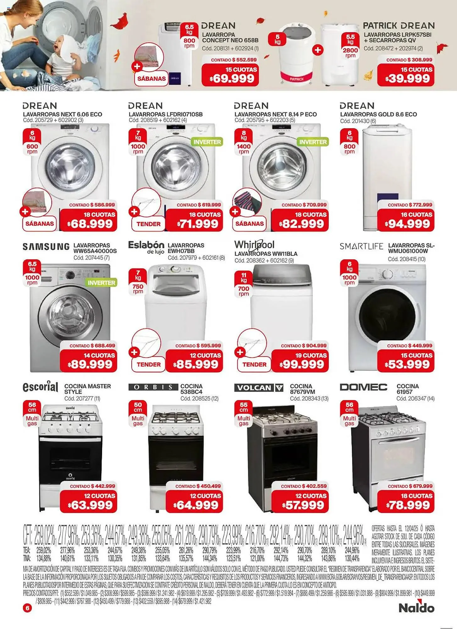 Ofertas de Catálogo Naldo Lombardi 1 de abril al 30 de abril 2025 - Página 6 del catálogo