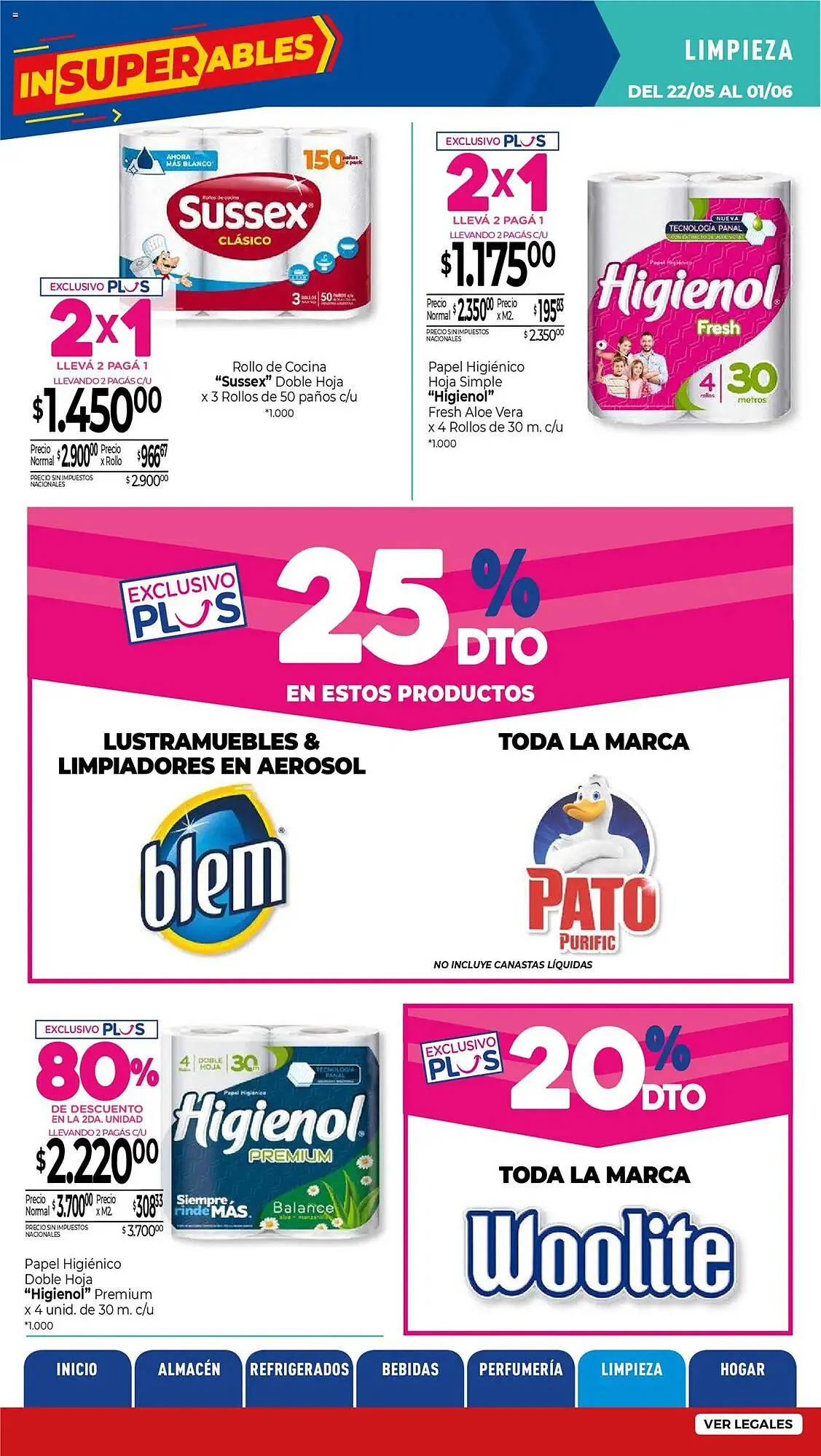 Ofertas de Catálogo La Anonima 22 de mayo al 2 de junio 2025 - Página 107 del catálogo