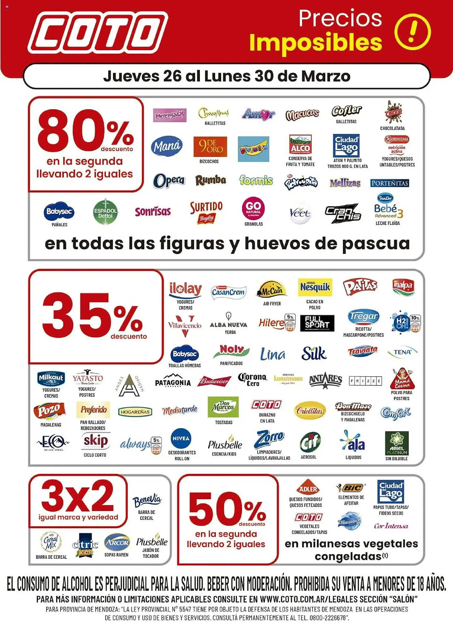 Ofertas de Catálogo Coto 26 de marzo al 30 de marzo 2026 - Página 1 del catálogo