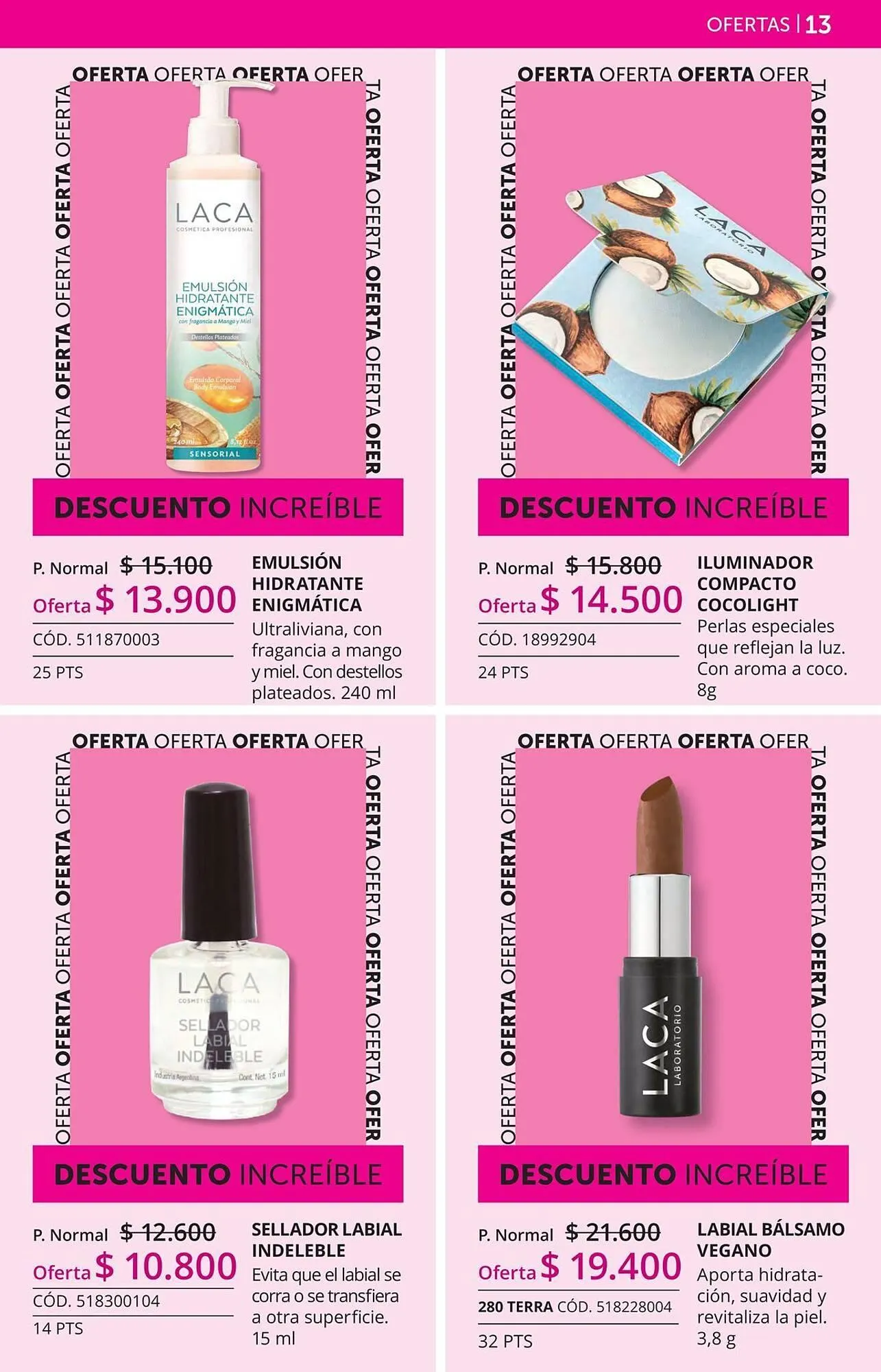Ofertas de Catálogo Laboratorio LACA 2 de diciembre al 31 de diciembre 2024 - Página 13 del catálogo